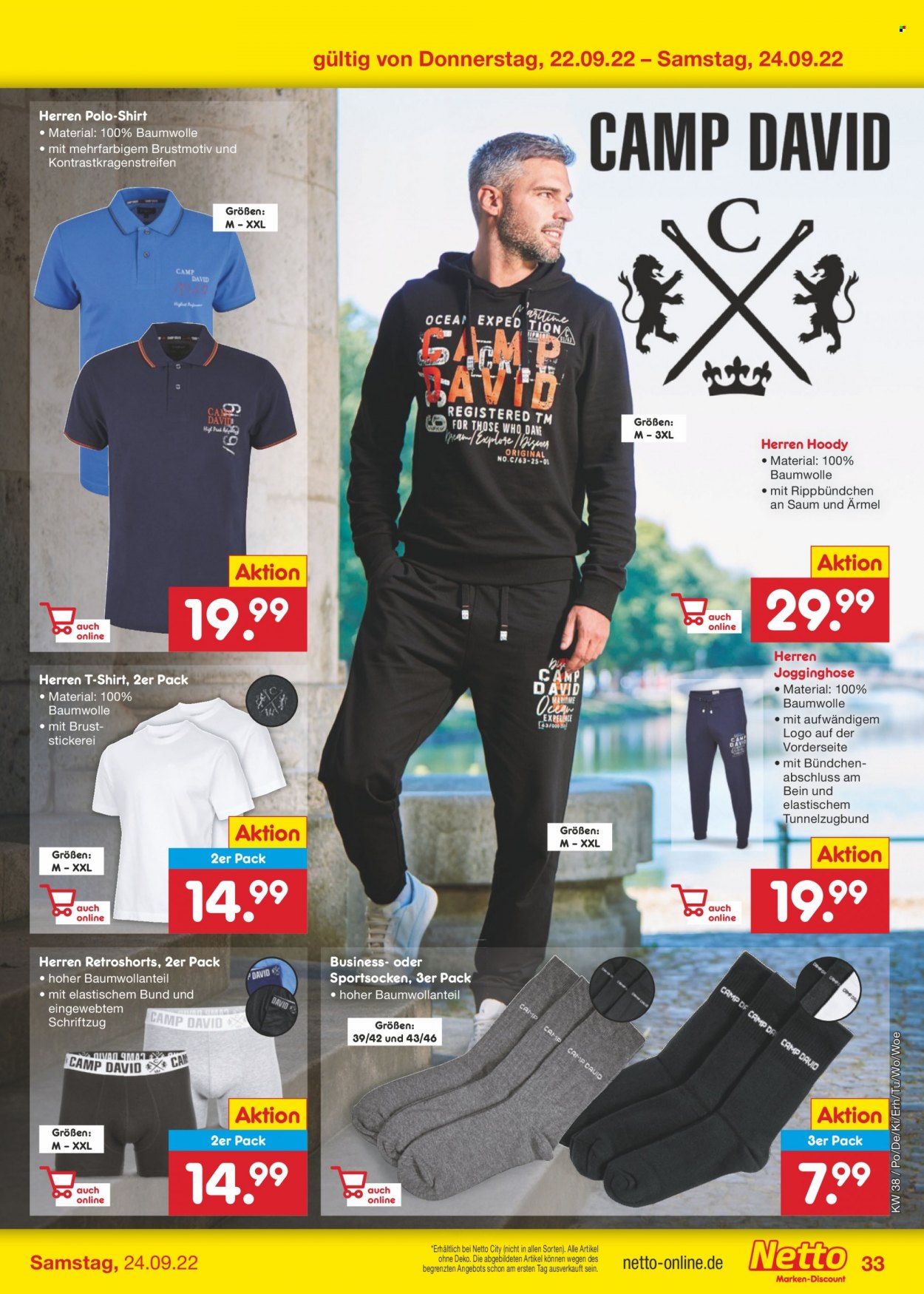 Netto Marken-Discount Prospekte  - 19.09.2022 - 24.09.2022. Seite 33
