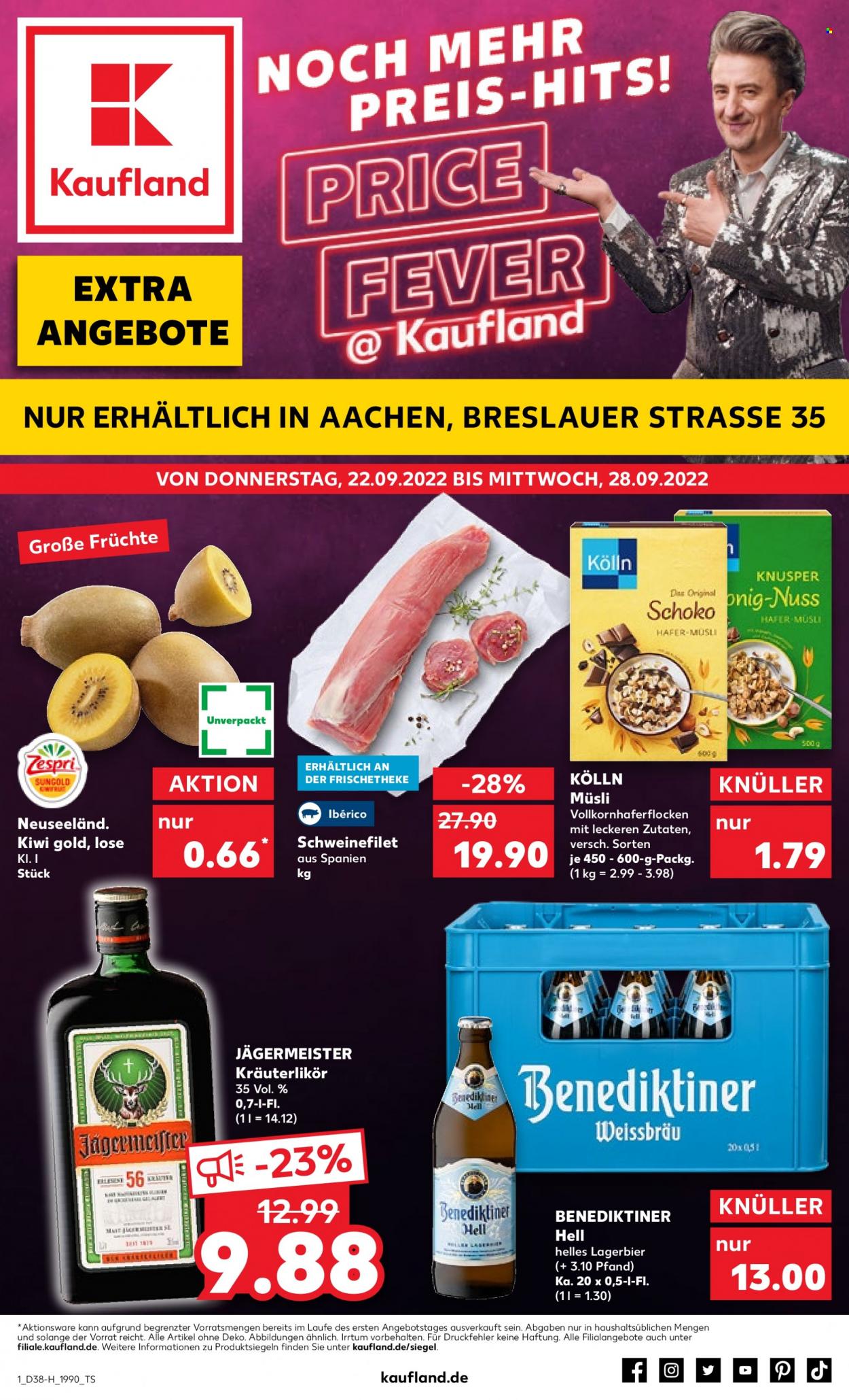 Kaufland Prospekte  - 22.09.2022 - 28.09.2022. Seite 1