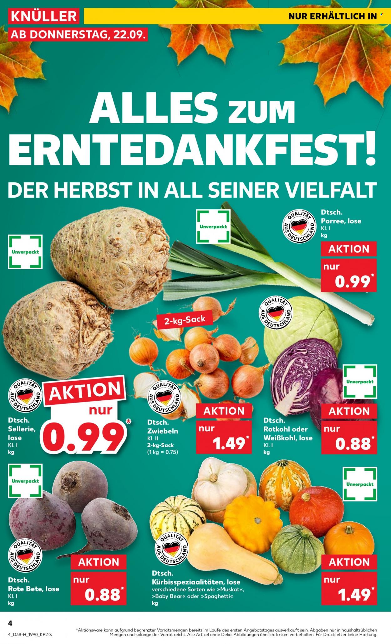 Kaufland Prospekte  - 22.09.2022 - 28.09.2022. Seite 4