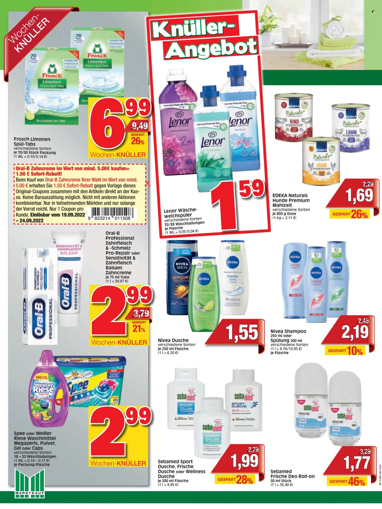 Marktkauf Prospekte  - 19.09.2022 - 24.09.2022. Seite 14