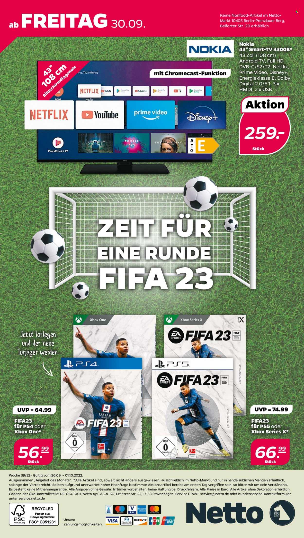 Netto Prospekte  - 26.09.2022 - 1.10.2022. Seite 28