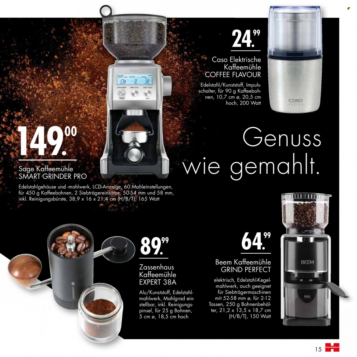 Handelshof Prospekte  - 22.09.2022 - 5.10.2022. Seite 15