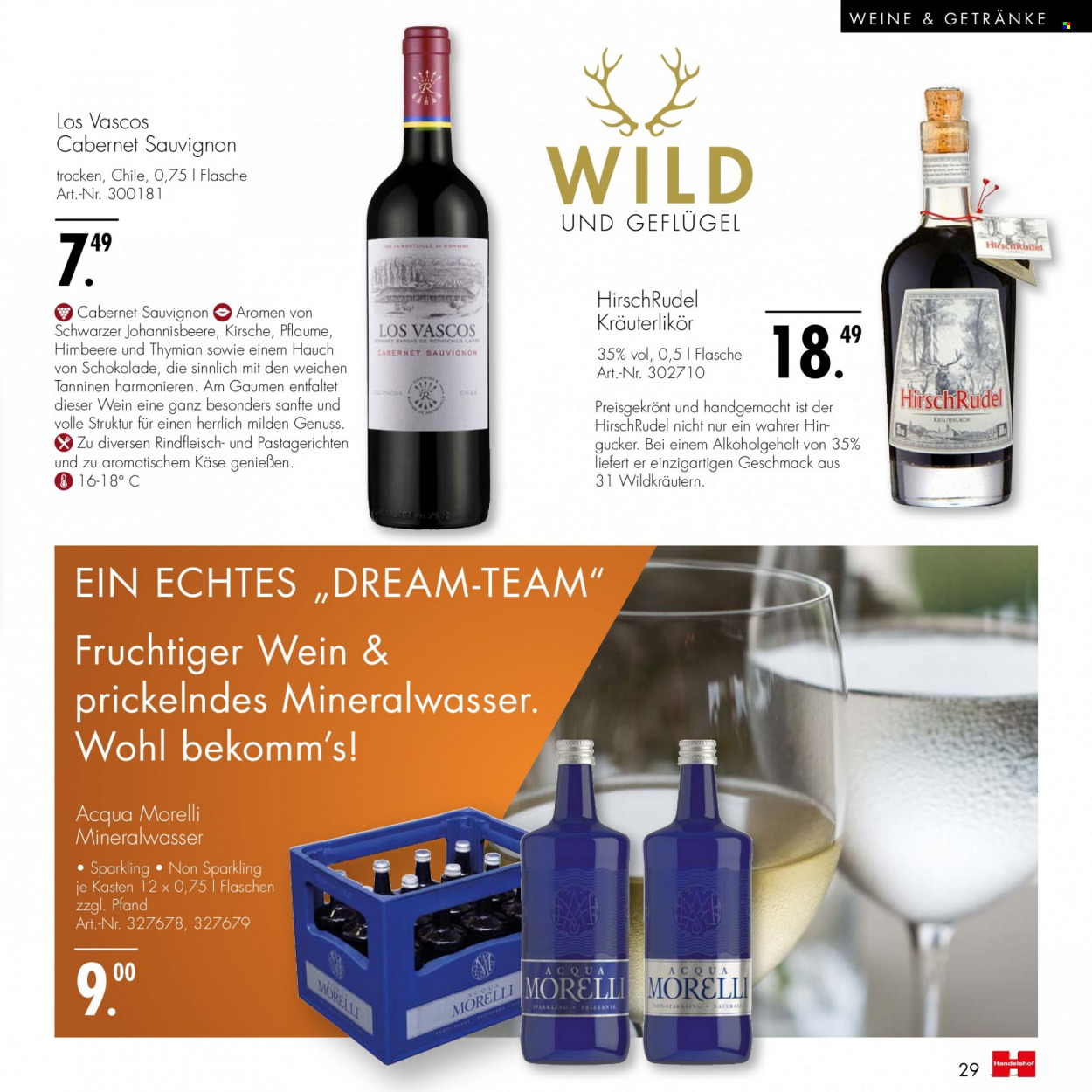 Handelshof Prospekte  - 22.09.2022 - 31.12.2022. Seite 29