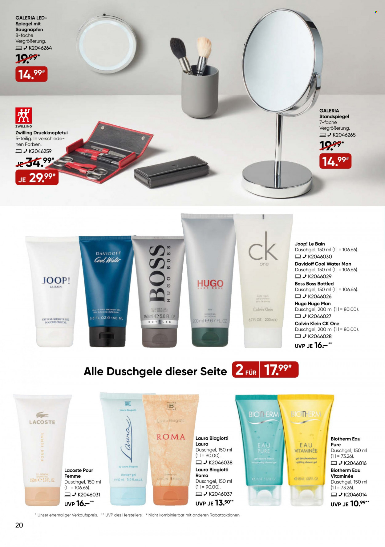 GALERIA Karstadt Kaufhof Prospekte  - 21.09.2022 - 27.09.2022. Seite 20