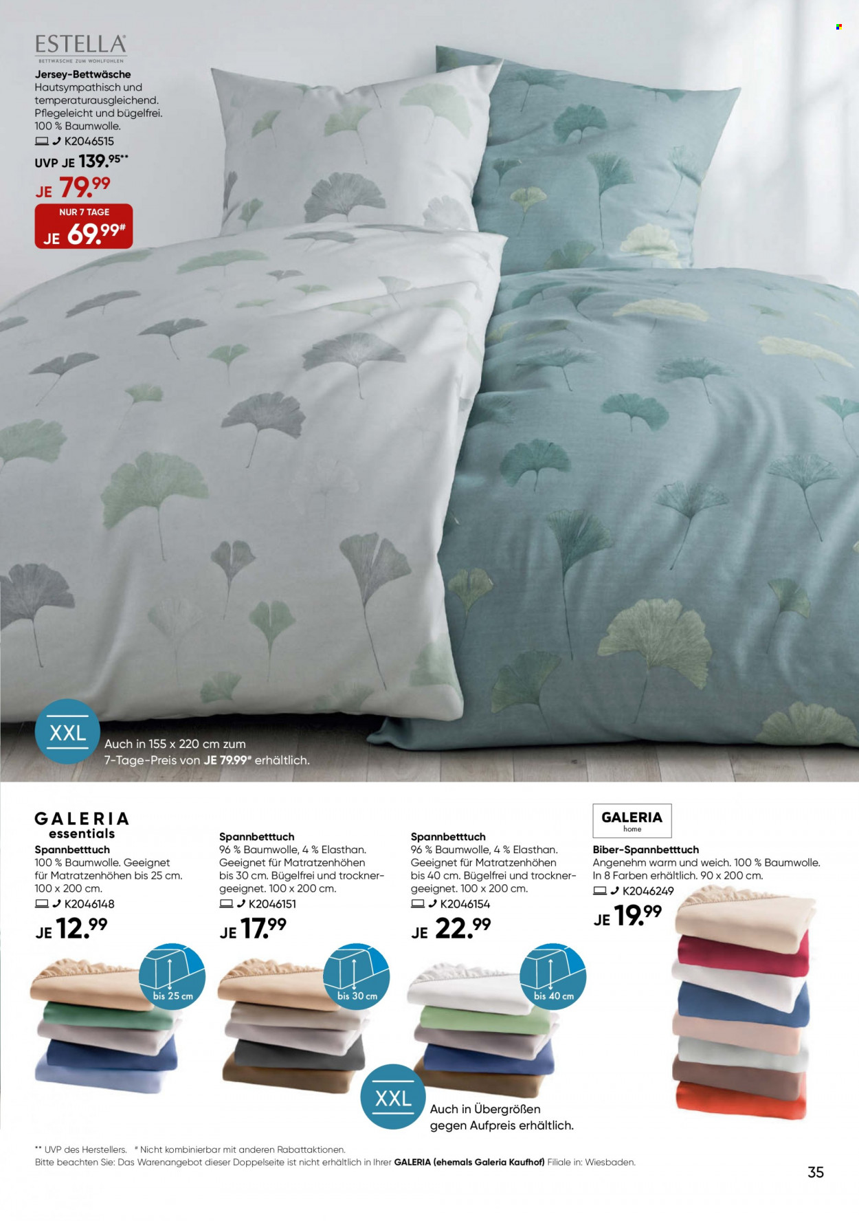 GALERIA Karstadt Kaufhof Prospekte  - 21.09.2022 - 27.09.2022. Seite 35