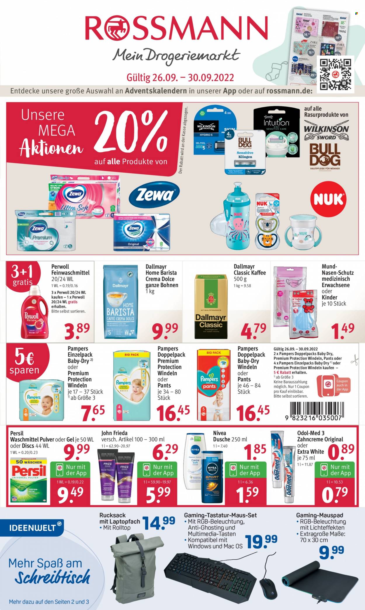 Rossmann Prospekte  - 26.09.2022 - 30.09.2022. Seite 1