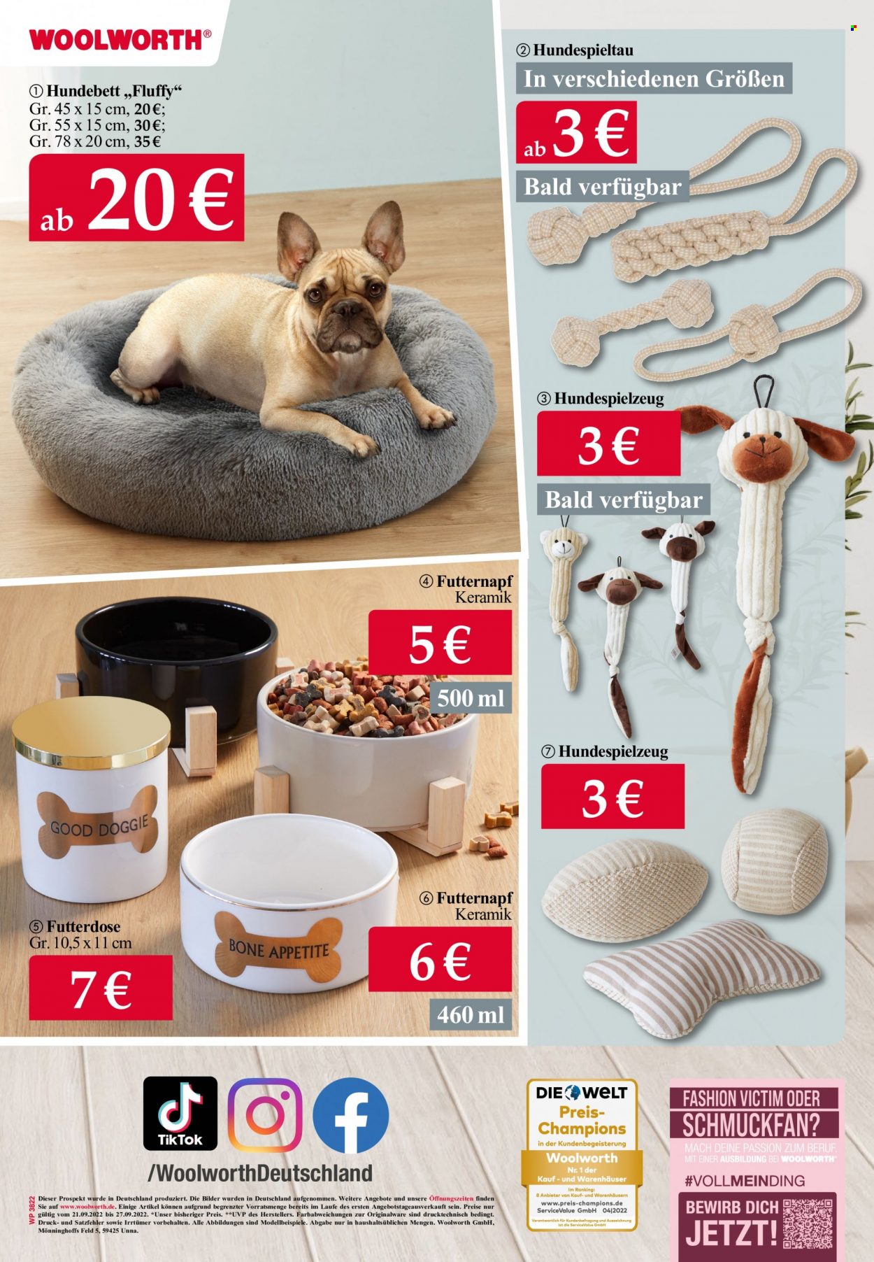 Woolworth Prospekte  - 21.09.2022 - 27.09.2022. Seite 23