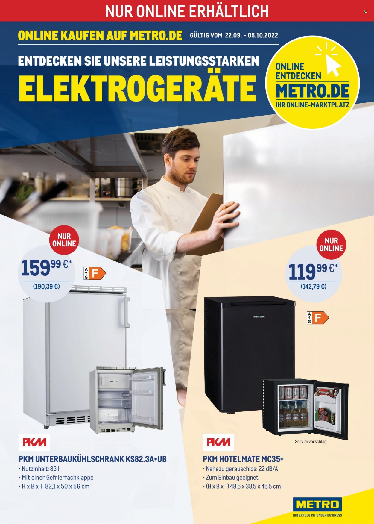 Metro Prospekte  - 22.09.2022 - 5.10.2022. Seite 1