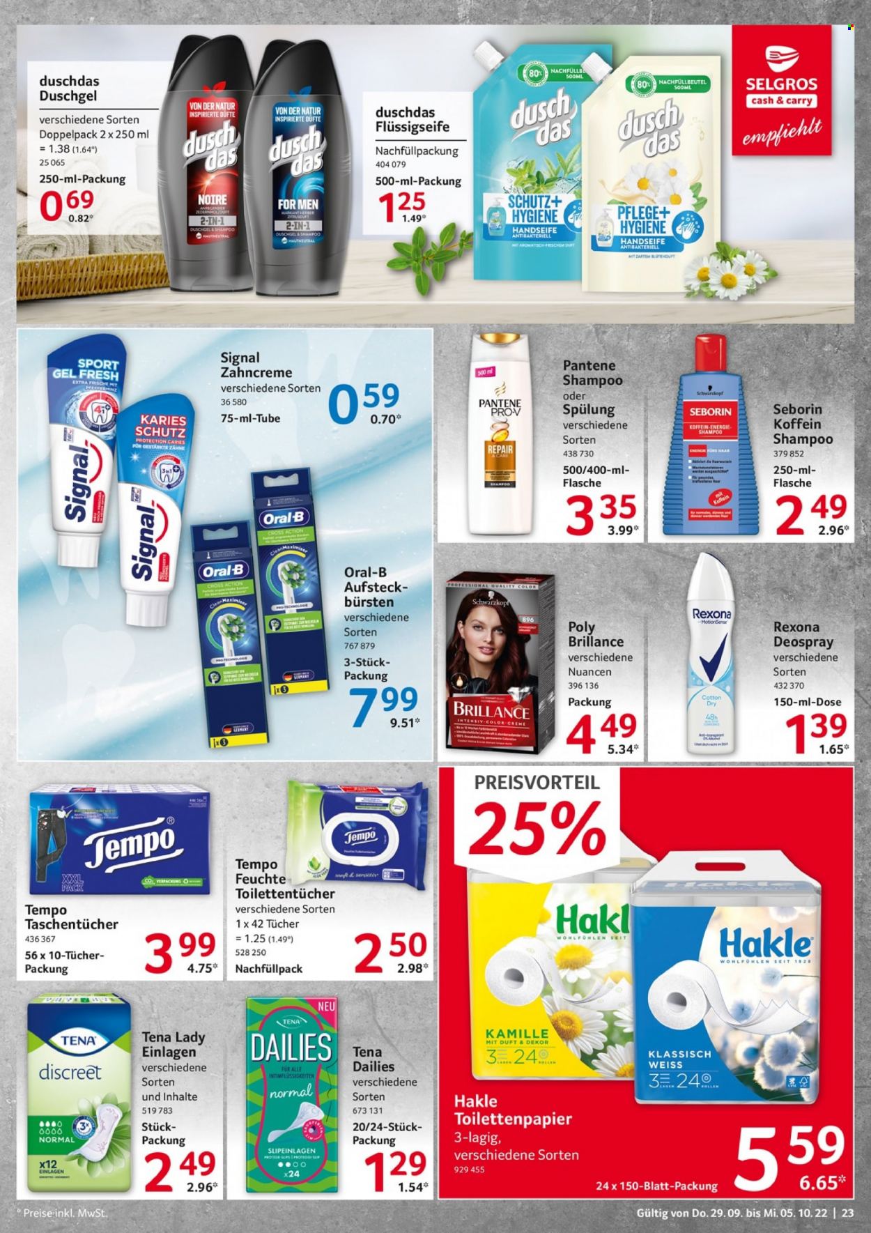 Selgros Prospekte  - 29.09.2022 - 5.10.2022. Seite 23