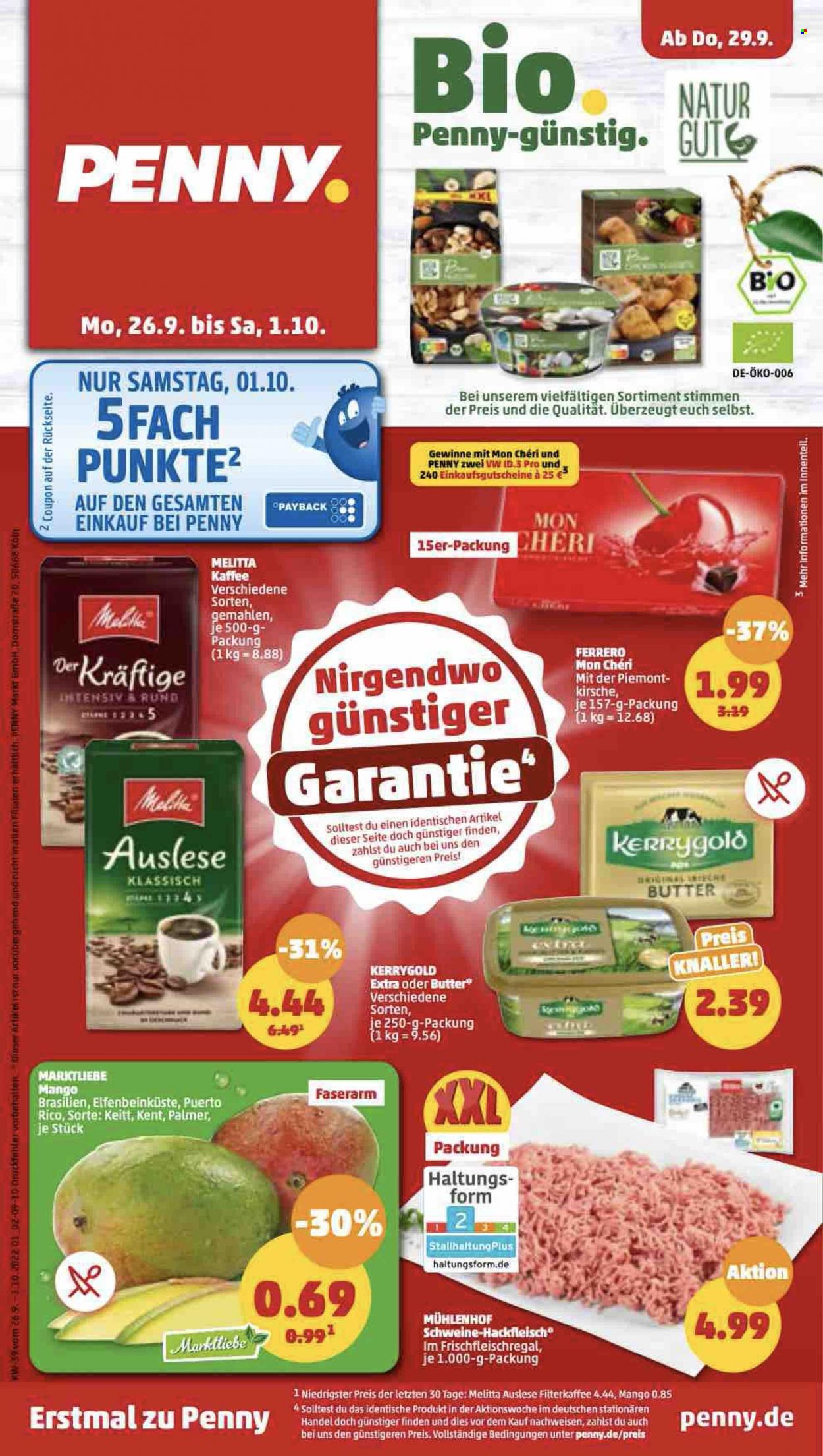 Penny Prospekte  - 26.09.2022 - 1.10.2022. Seite 1