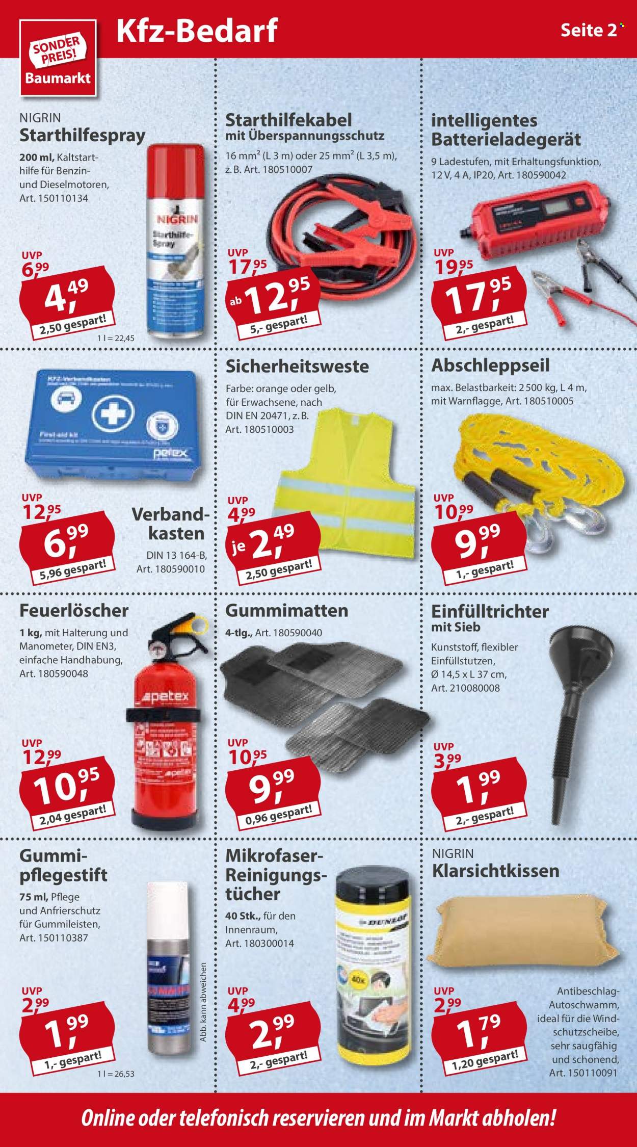 Sonderpreis-Baumarkt Prospekte  - 1.10.2022 - 7.10.2022. Seite 2