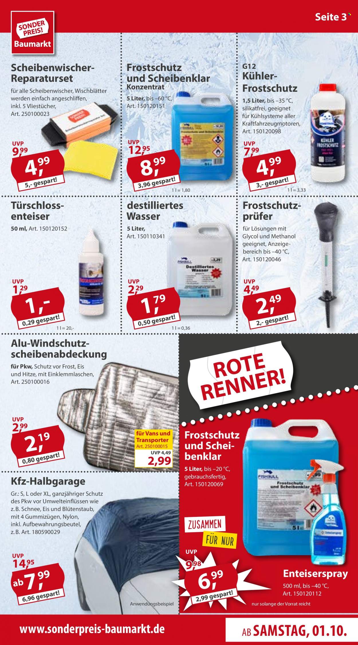 Sonderpreis-Baumarkt Prospekte  - 1.10.2022 - 7.10.2022. Seite 3