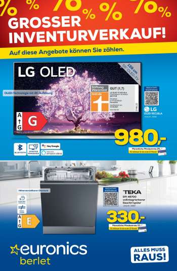 Prospekte Euronics - 24.09.2022 - 30.09.2022.