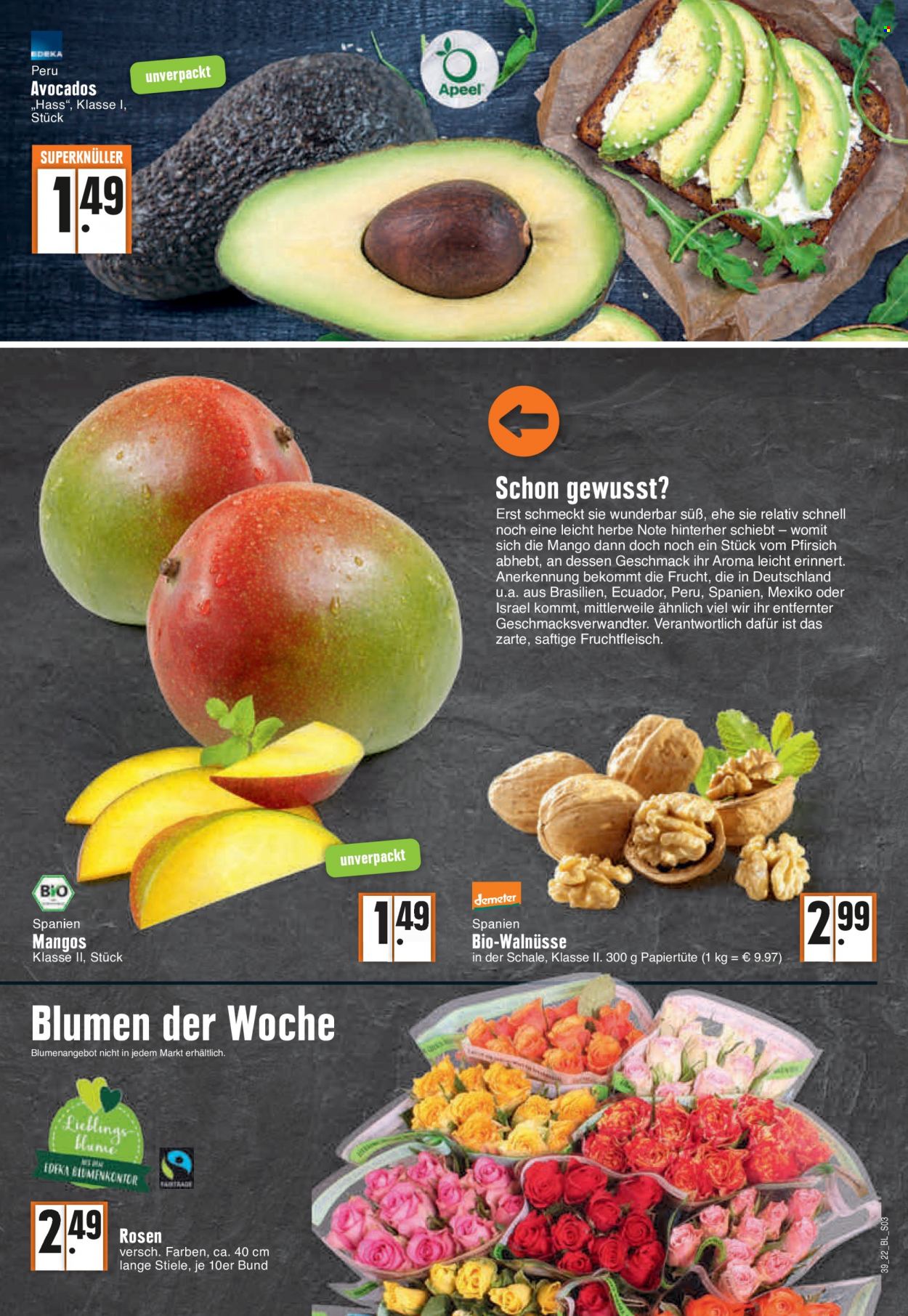 Edeka Prospekte  - 26.09.2022 - 1.10.2022. Seite 3