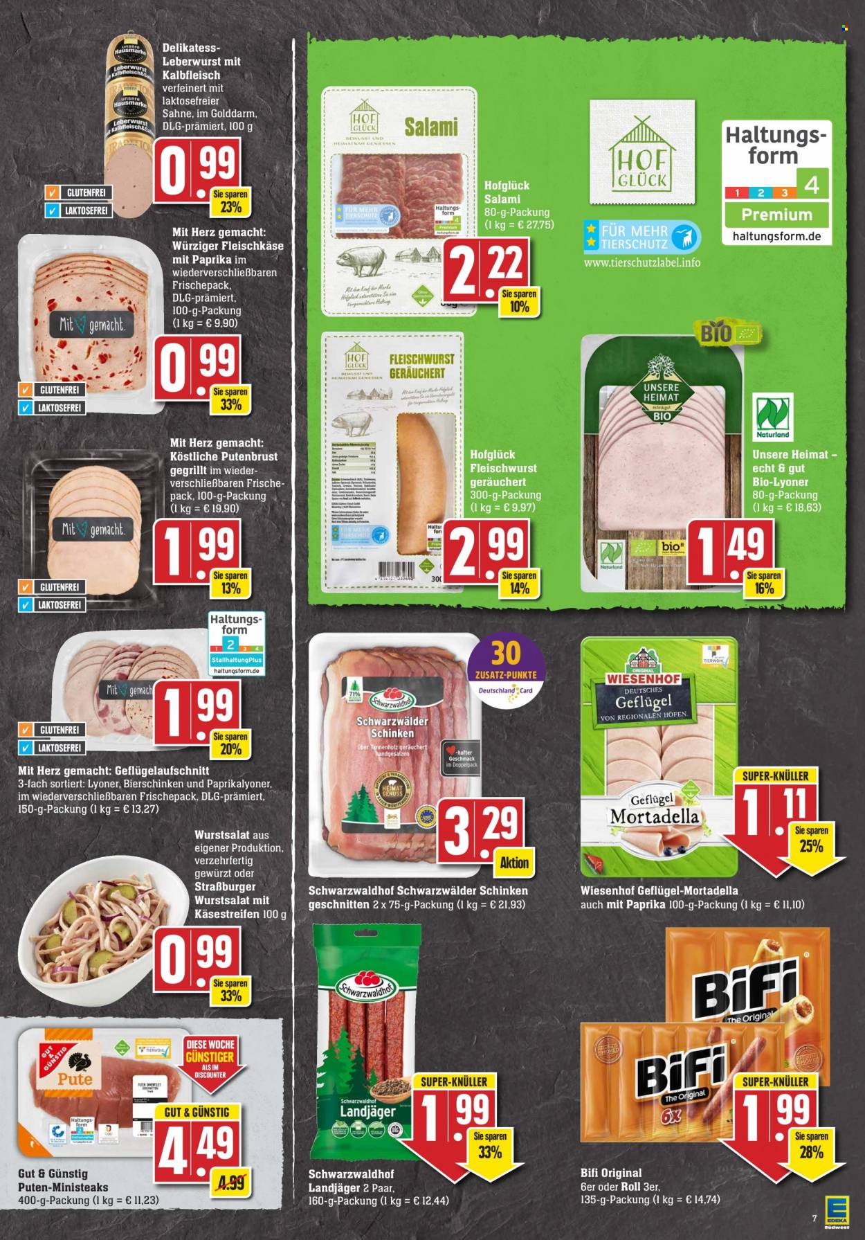 Edeka Prospekte  - 26.09.2022 - 1.10.2022. Seite 7