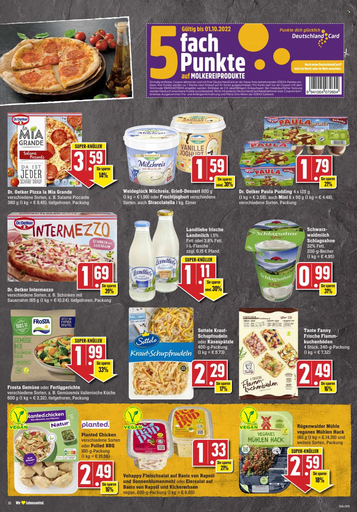 Edeka Prospekte  - 26.09.2022 - 1.10.2022. Seite 10
