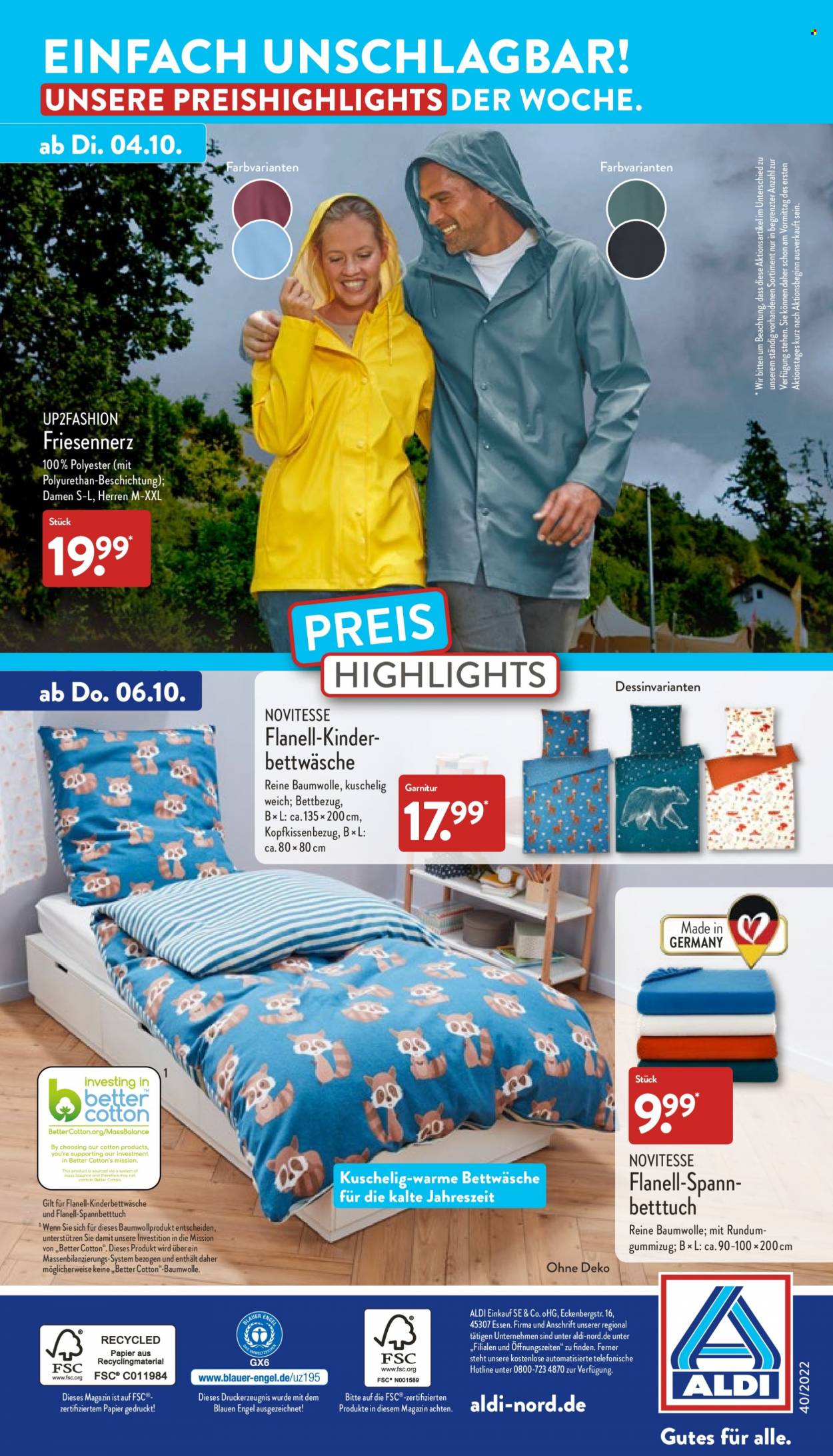 ALDI Nord Prospekte  - 4.10.2022 - 8.10.2022. Seite 36