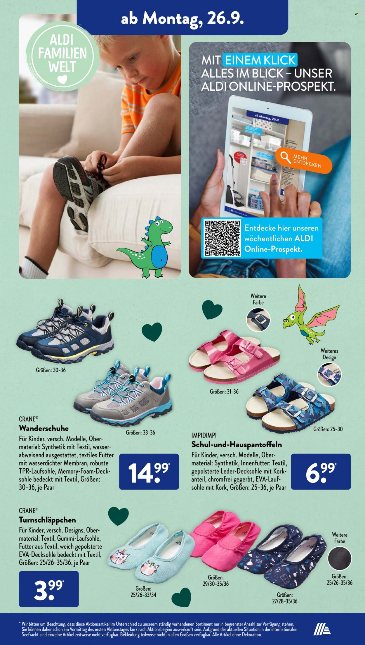 ALDI SÜD Prospekte  - 26.09.2022 - 1.10.2022. Seite 19