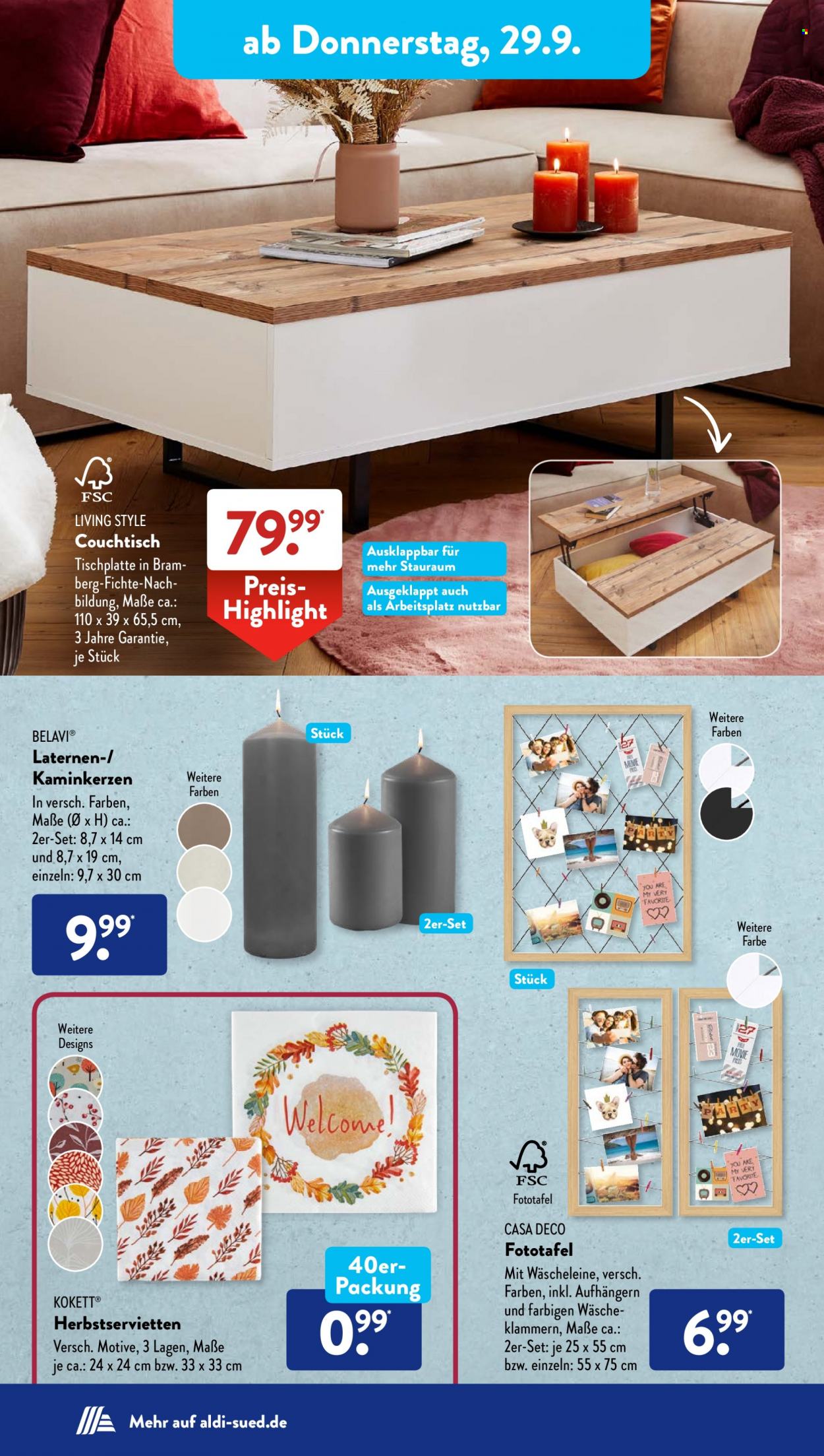 ALDI SÜD Prospekte  - 26.09.2022 - 1.10.2022. Seite 22