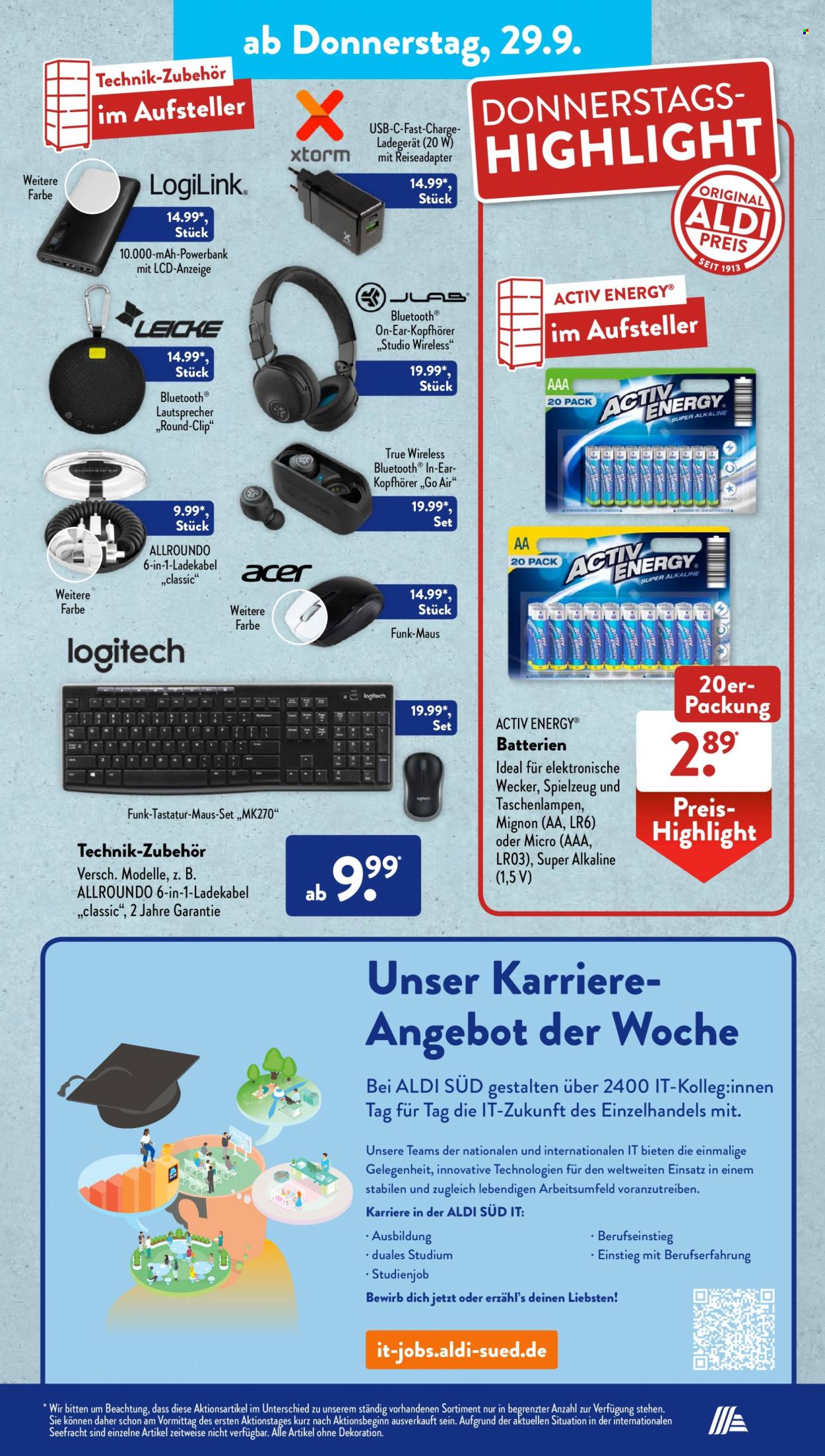 ALDI SÜD Prospekte  - 26.09.2022 - 1.10.2022. Seite 25