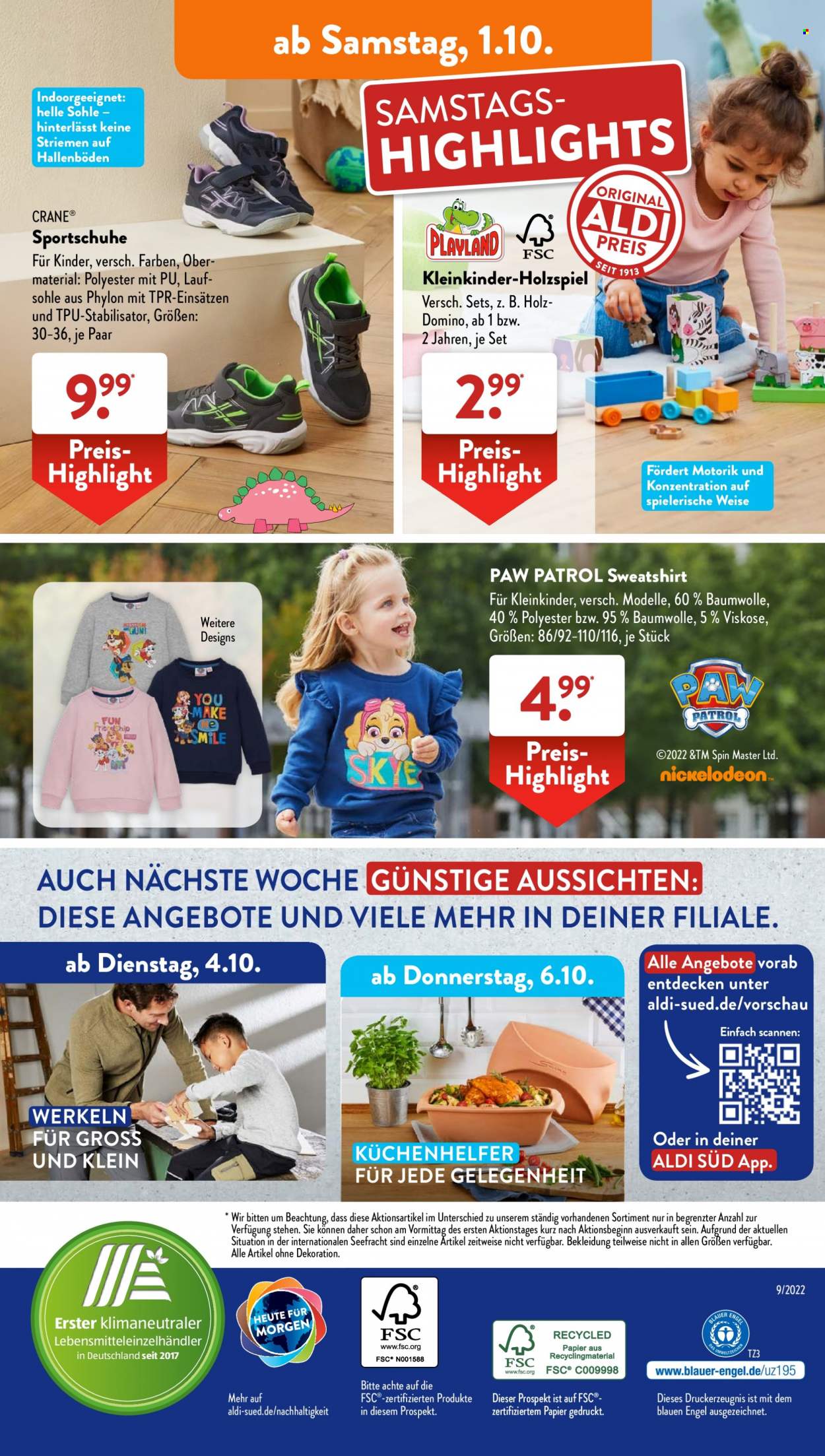 ALDI SÜD Prospekte  - 26.09.2022 - 1.10.2022. Seite 45
