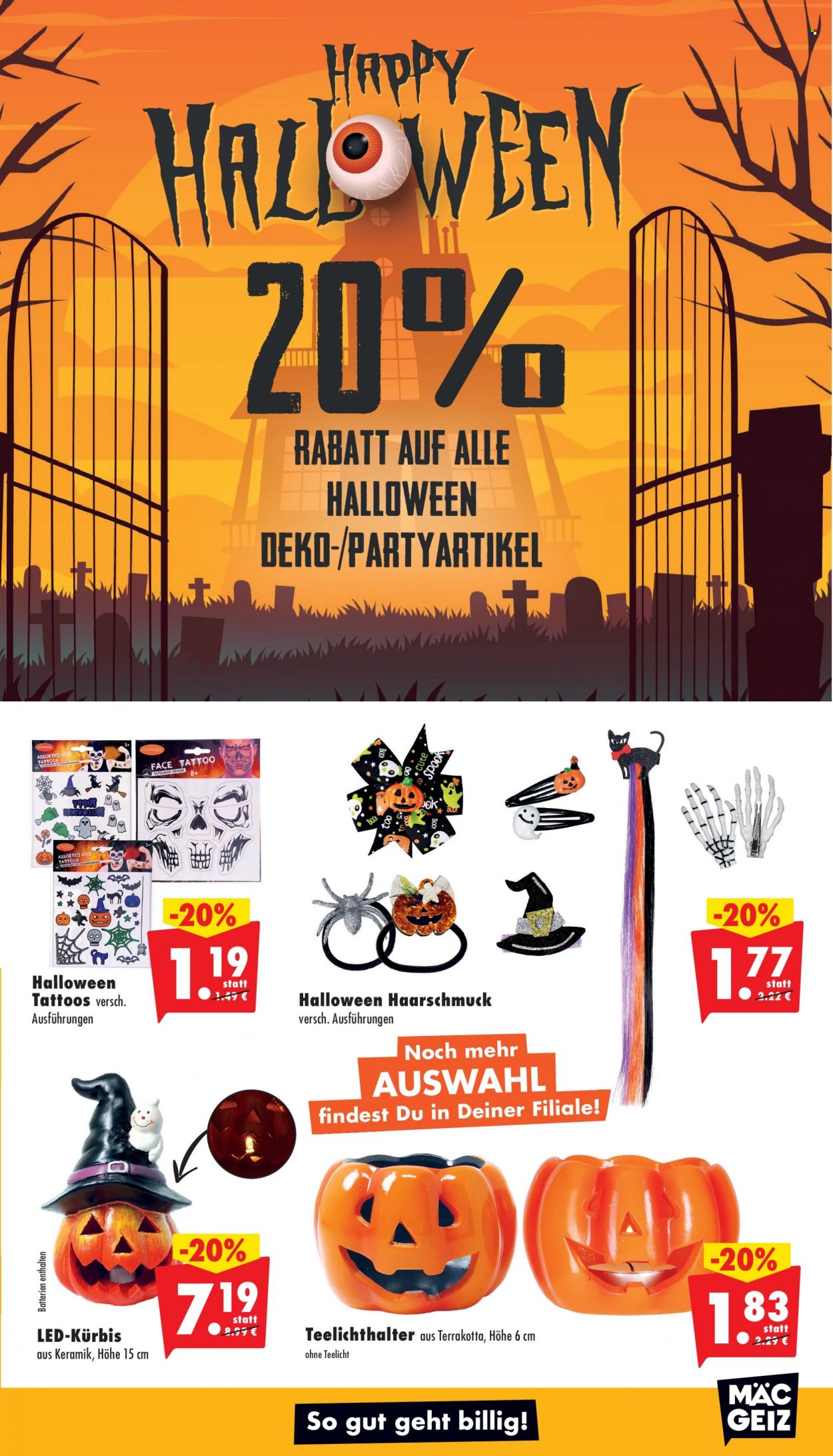 Mäc-Geiz Prospekte  - 4.10.2022 - 9.10.2022. Seite 3