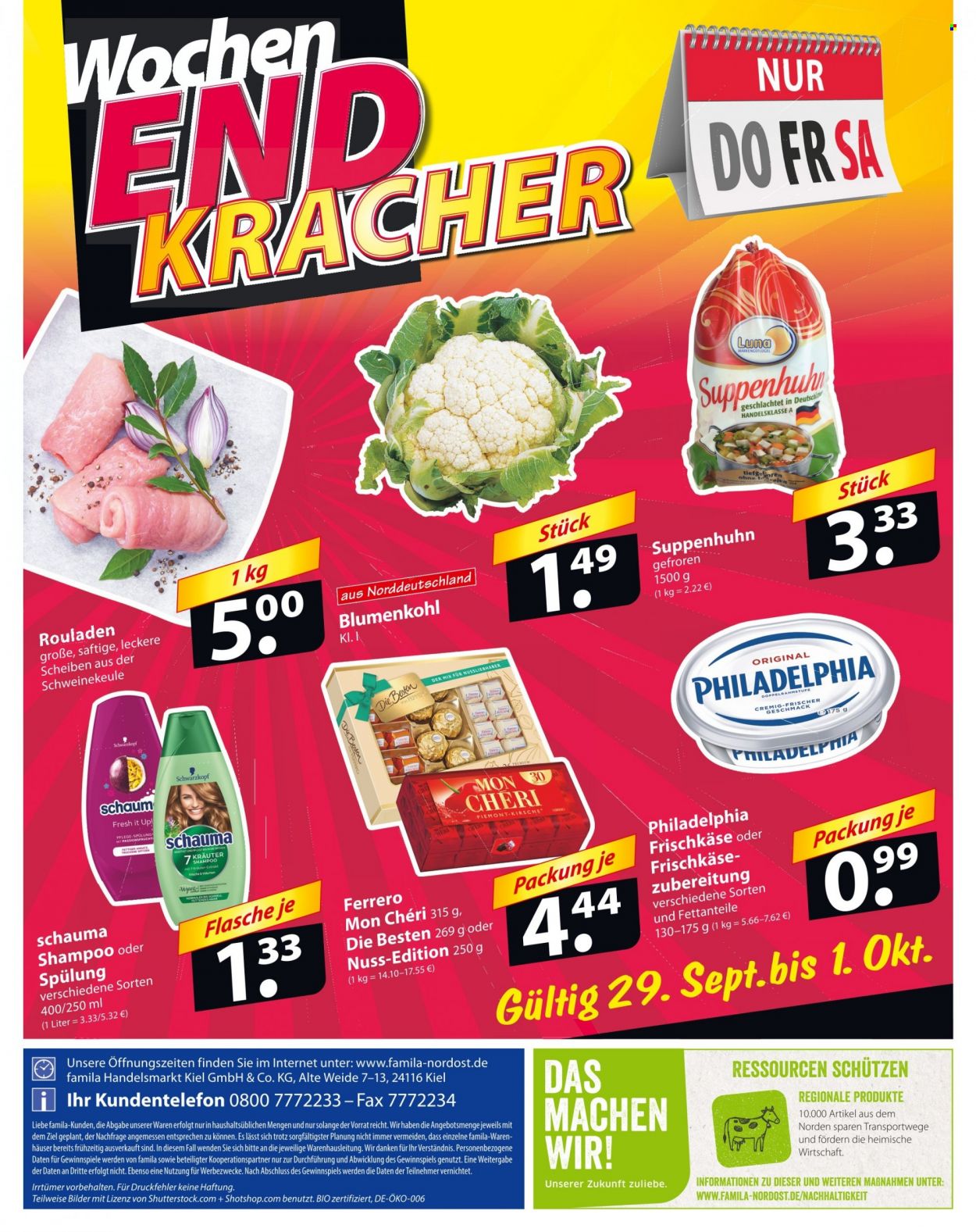 famila Prospekte  - 26.09.2022 - 1.10.2022. Seite 24
