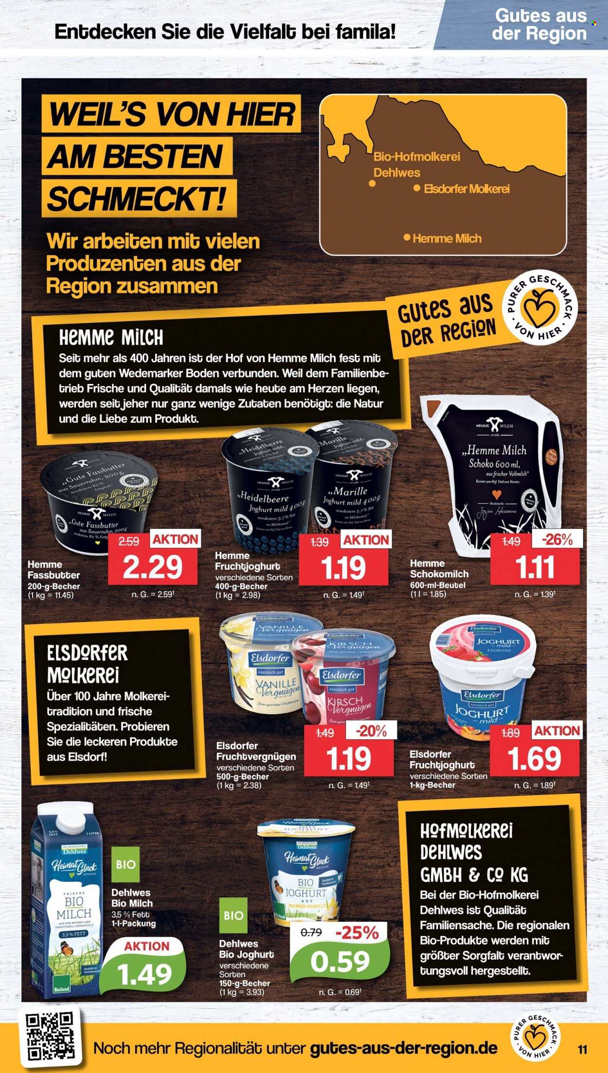 famila Prospekte  - 26.09.2022 - 1.10.2022. Seite 11