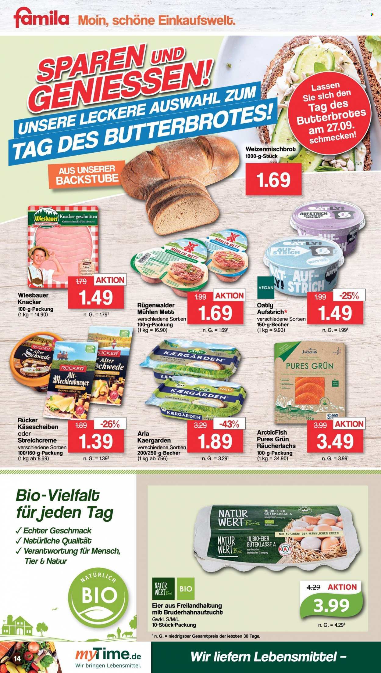 famila Prospekte  - 26.09.2022 - 1.10.2022. Seite 14
