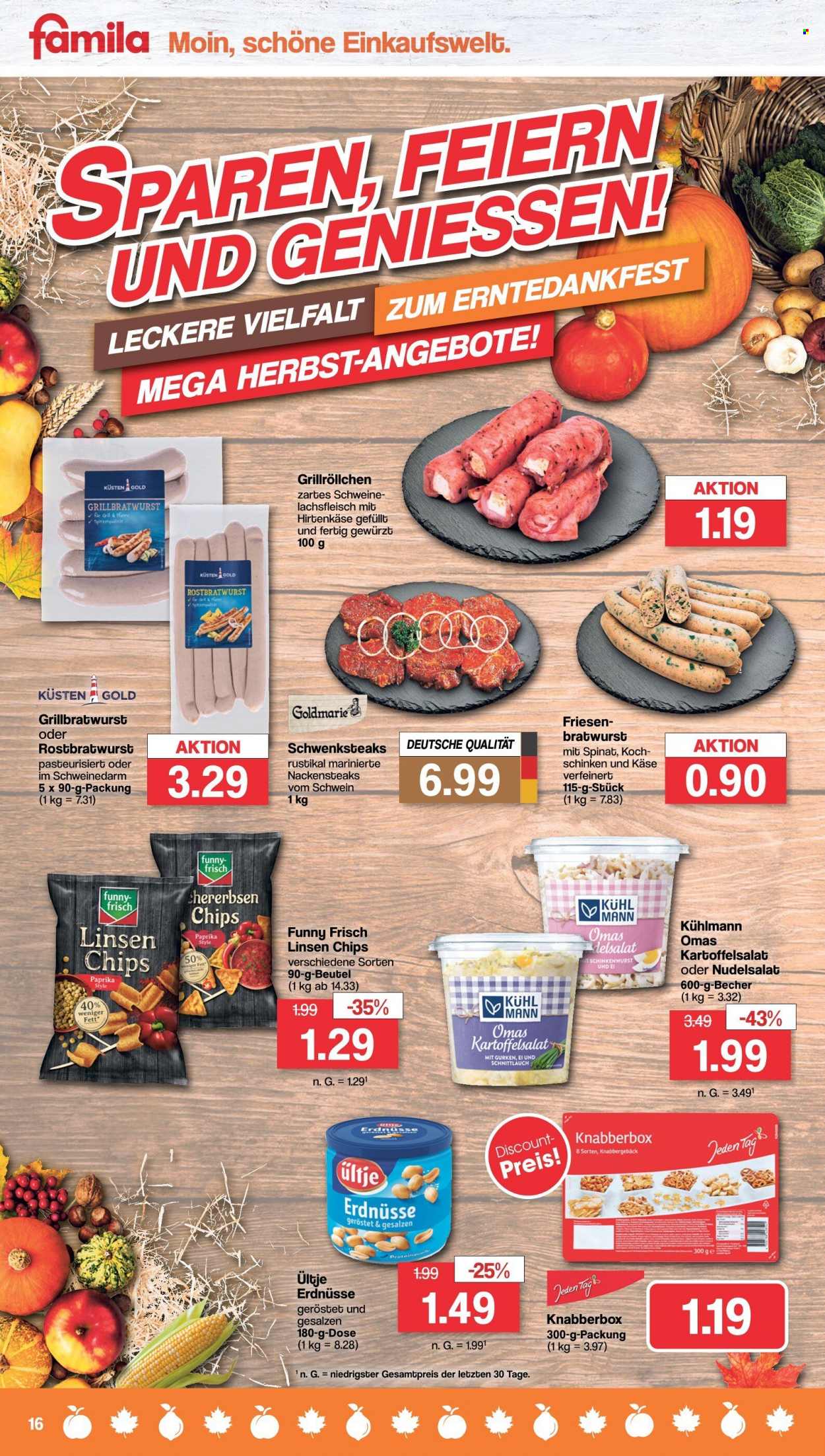 famila Prospekte  - 26.09.2022 - 1.10.2022. Seite 16