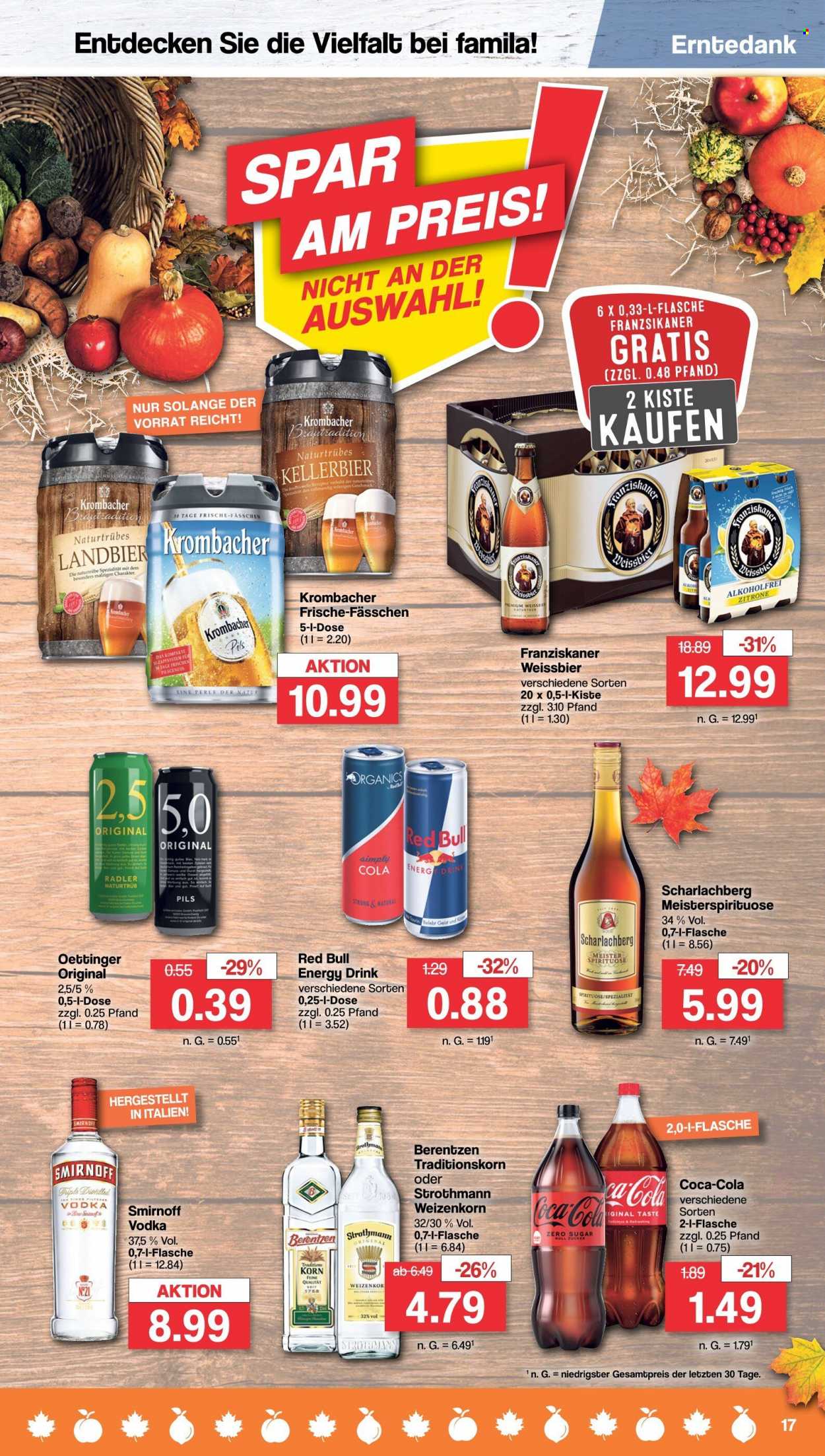 famila Prospekte  - 26.09.2022 - 1.10.2022. Seite 17