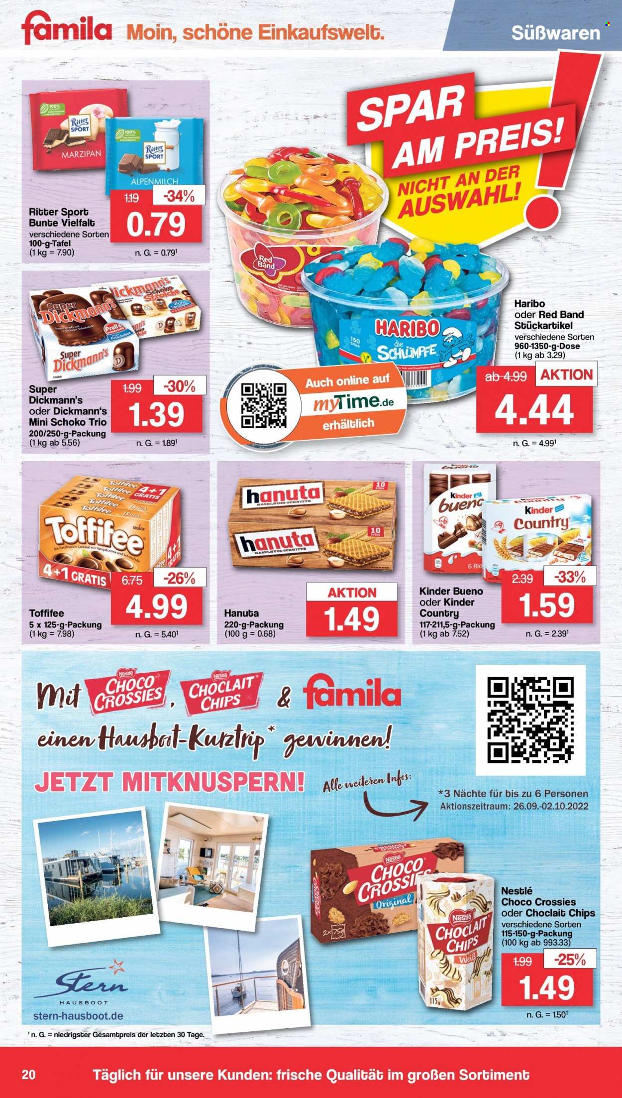 famila Prospekte  - 26.09.2022 - 1.10.2022. Seite 20