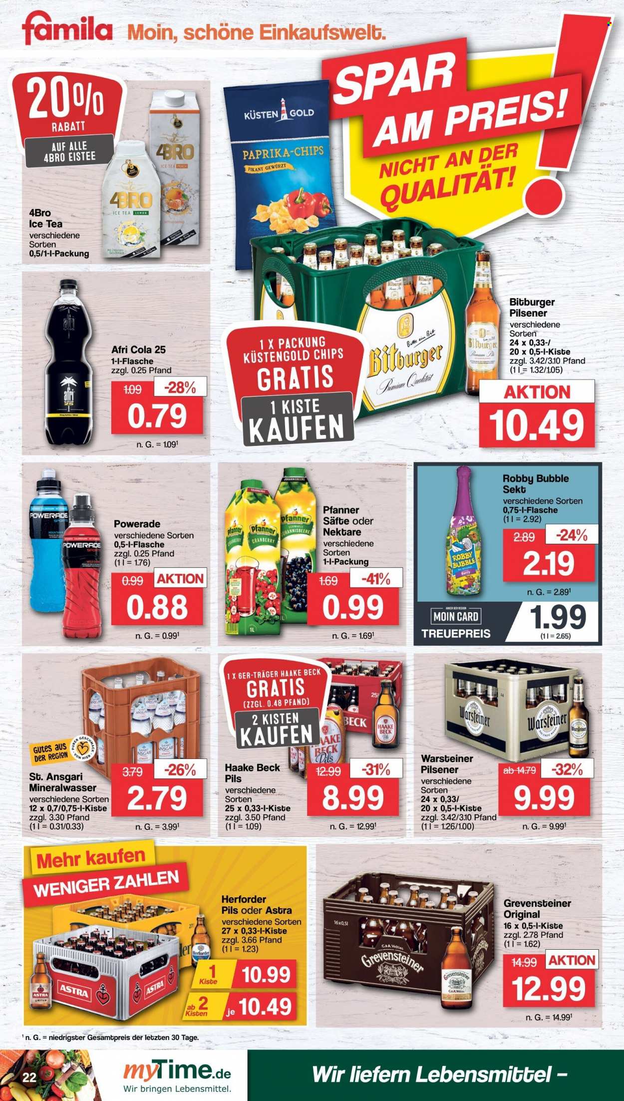 famila Prospekte  - 26.09.2022 - 1.10.2022. Seite 22