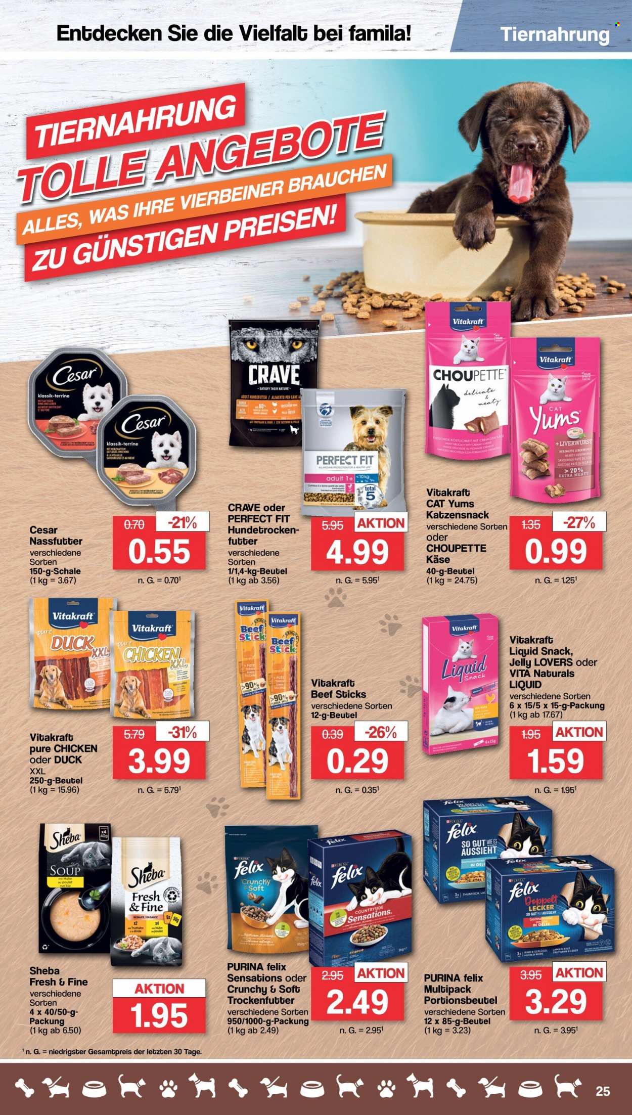 famila Prospekte  - 26.09.2022 - 1.10.2022. Seite 25