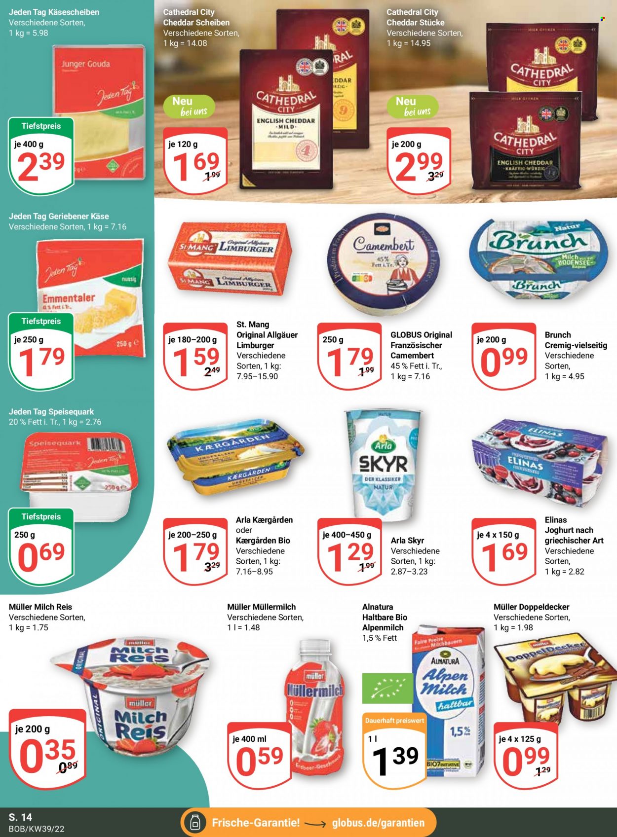Globus Prospekte  - 26.09.2022 - 1.10.2022. Seite 14