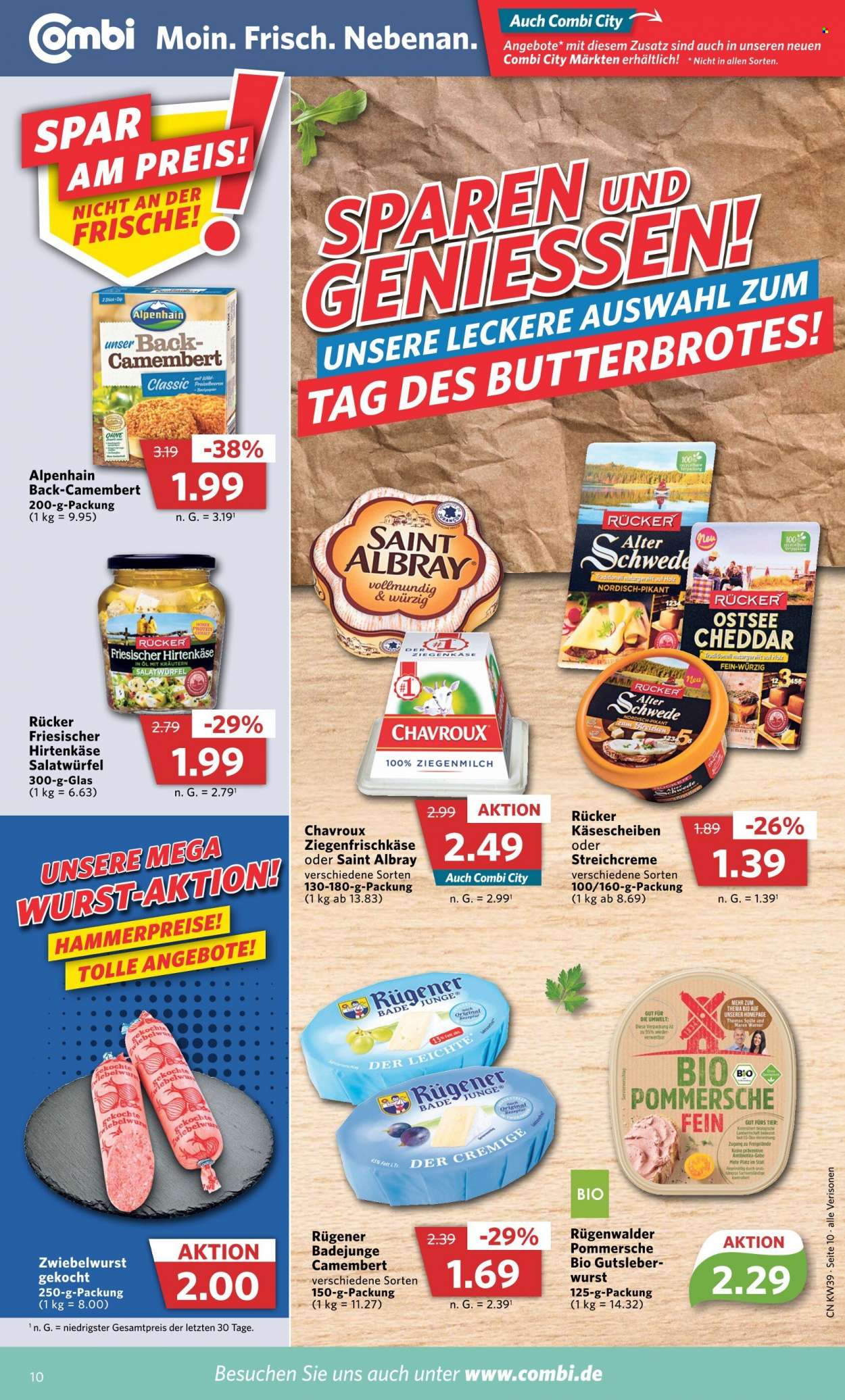 Combi Prospekte  - 26.09.2022 - 1.10.2022. Seite 10