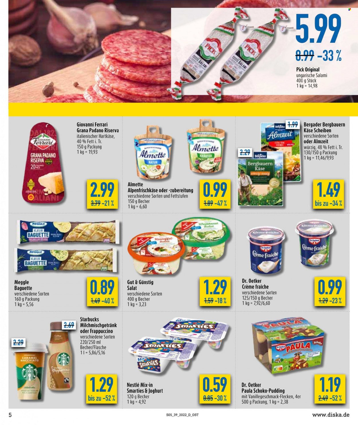 Diska Prospekte  - 26.09.2022 - 1.10.2022. Seite 5