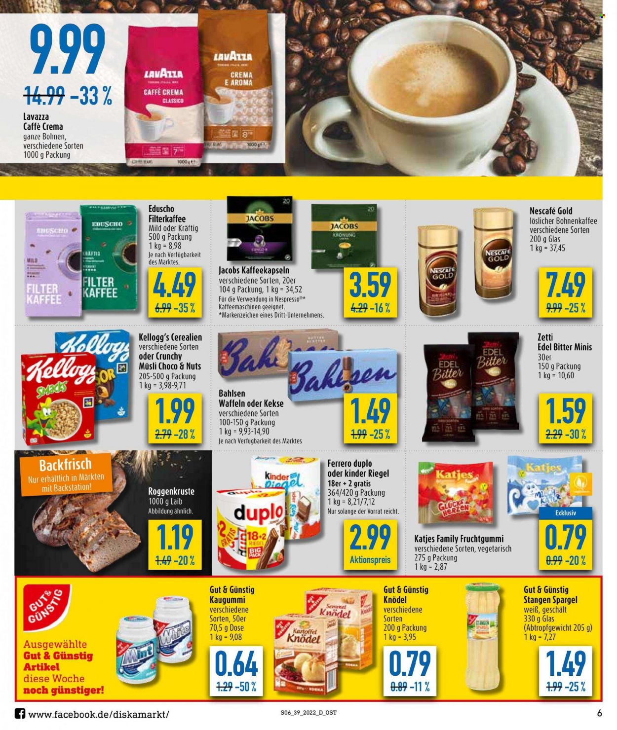 Diska Prospekte  - 26.09.2022 - 1.10.2022. Seite 6