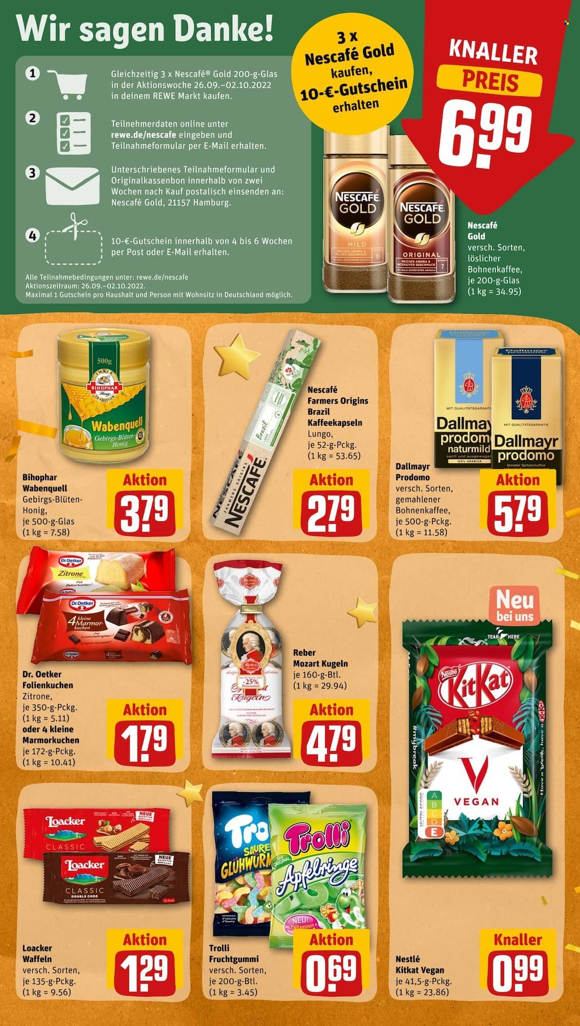 REWE Prospekte  - 26.09.2022 - 1.10.2022. Seite 15