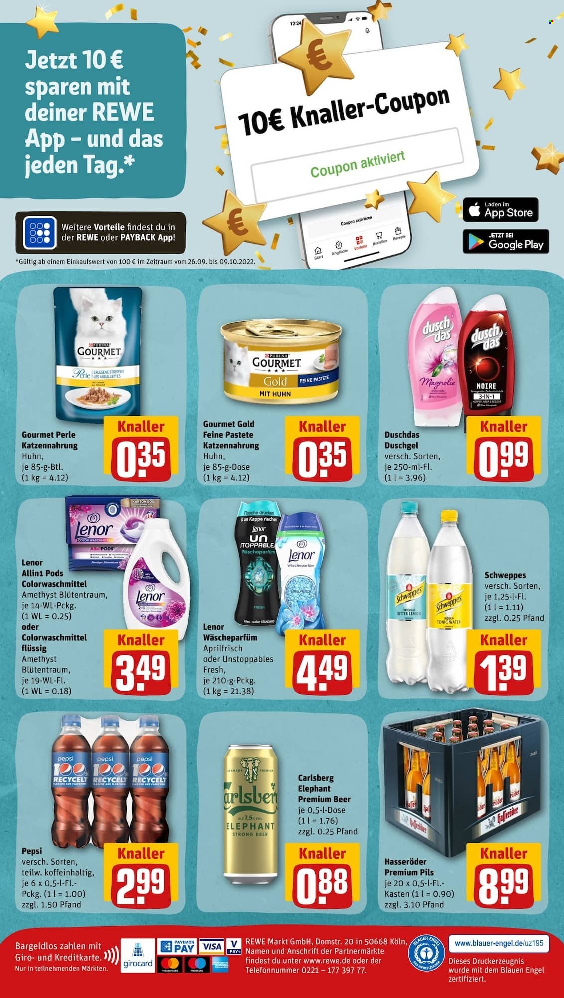 REWE Prospekte  - 26.09.2022 - 1.10.2022. Seite 24