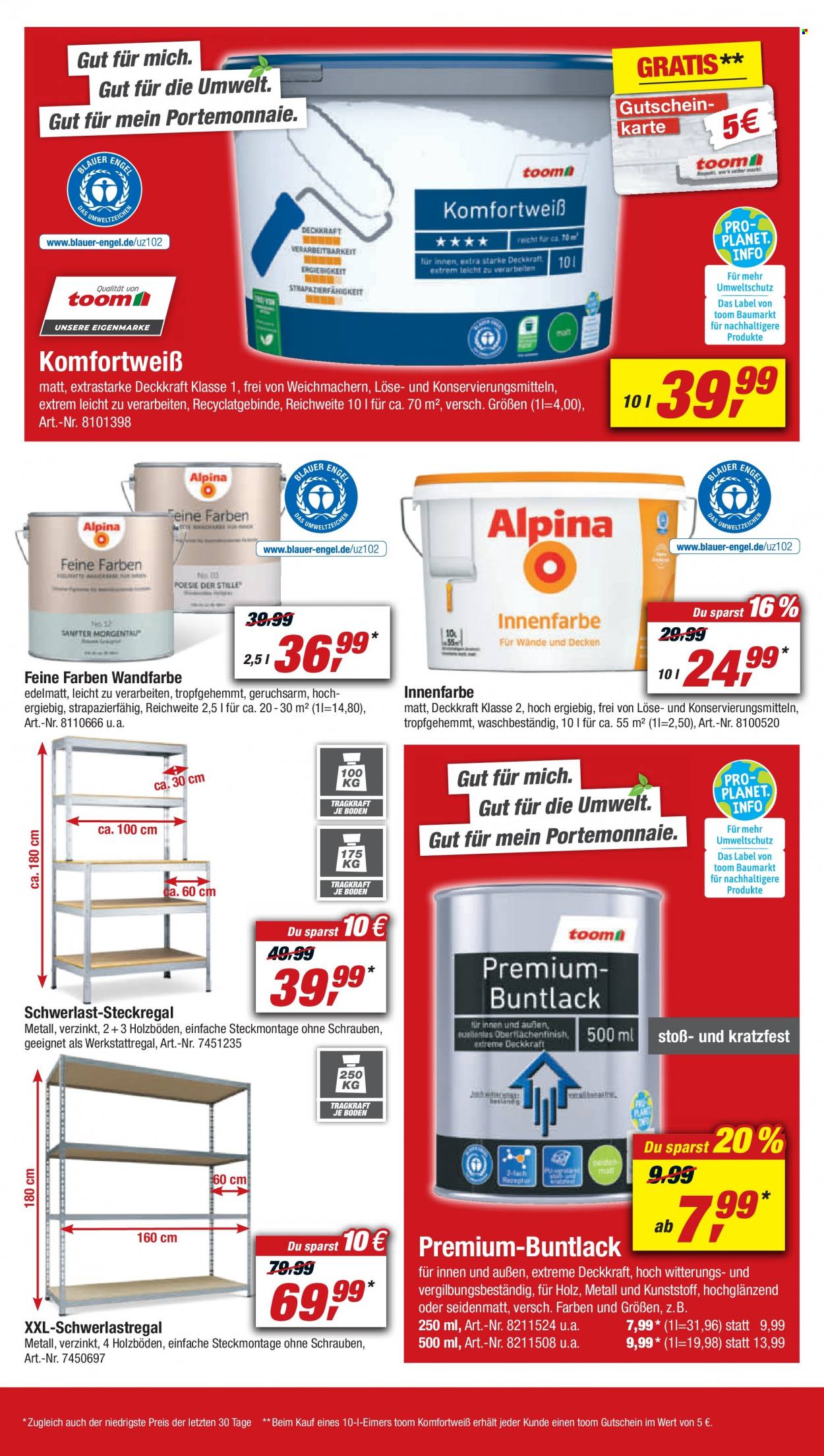 toom Baumarkt Prospekte  - 1.10.2022 - 7.10.2022. Seite 12