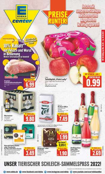 Prospekte Edeka - 26.09.2022 - 1.10.2022.
