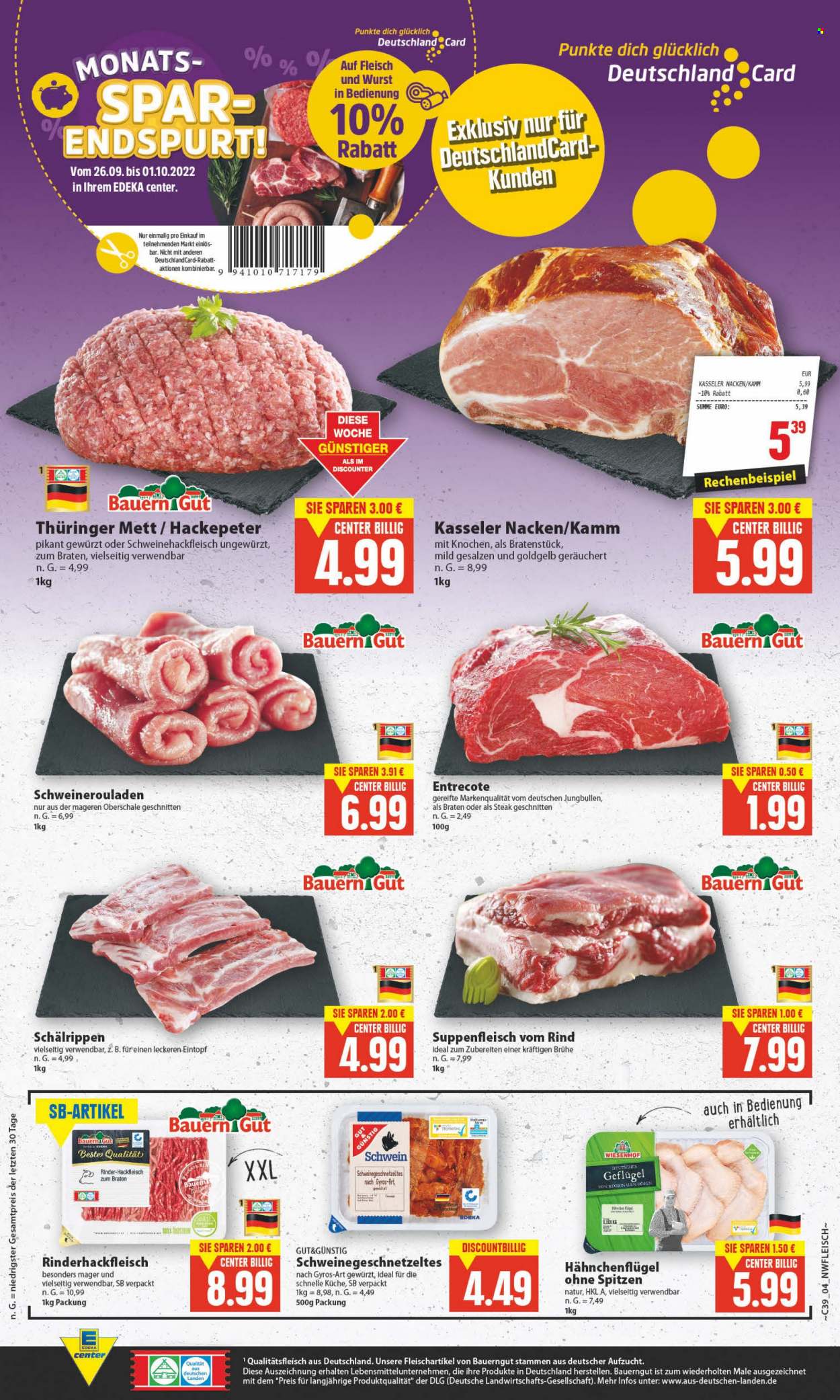 Edeka Prospekte  - 26.09.2022 - 1.10.2022. Seite 4