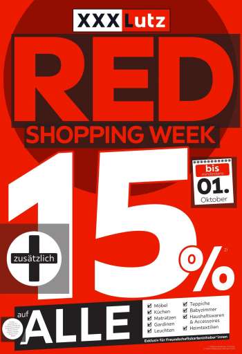 Prospekte XXXLutz - 26.09.2022 - 9.10.2022.