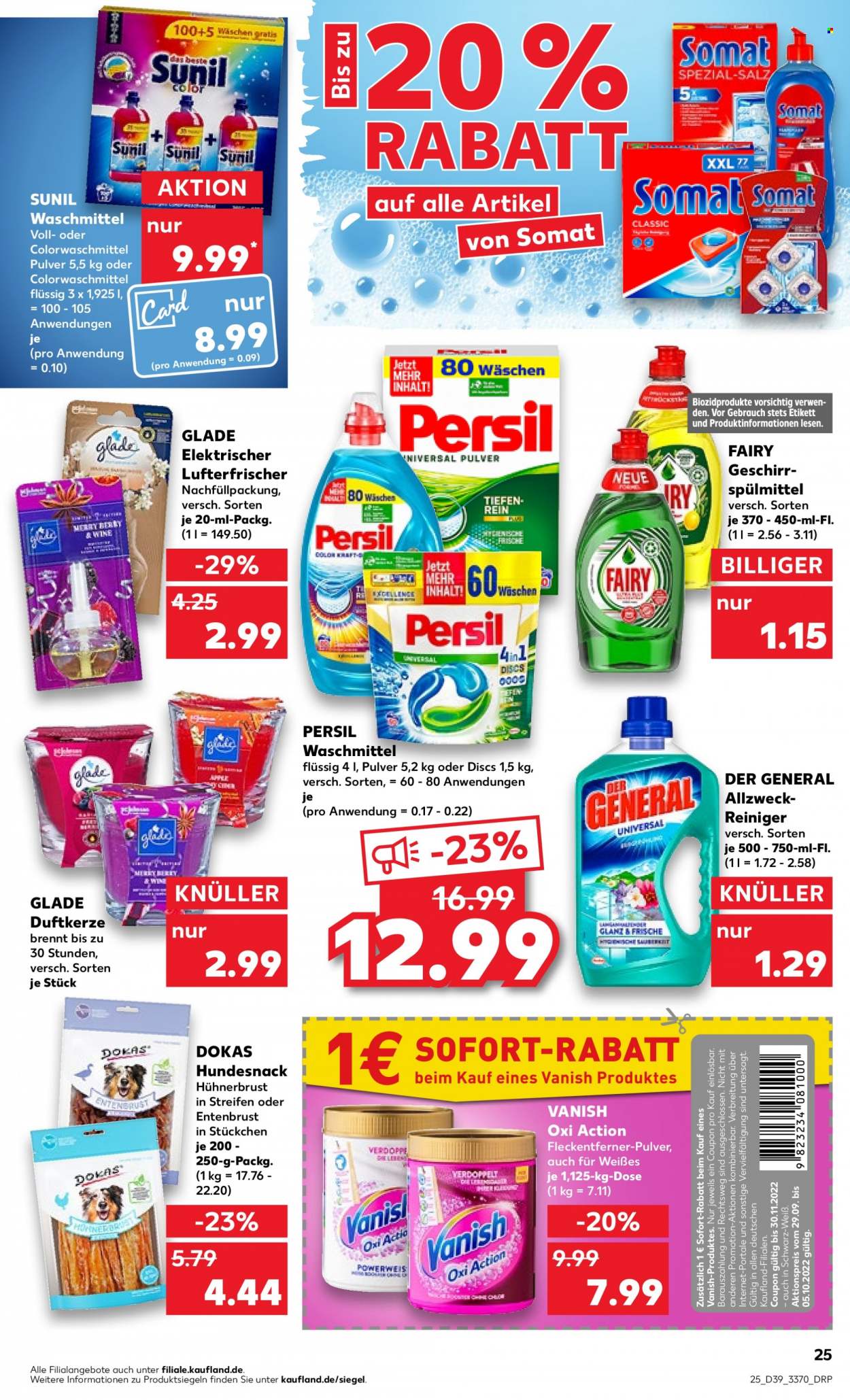 Kaufland Prospekte  - 29.09.2022 - 5.10.2022. Seite 25