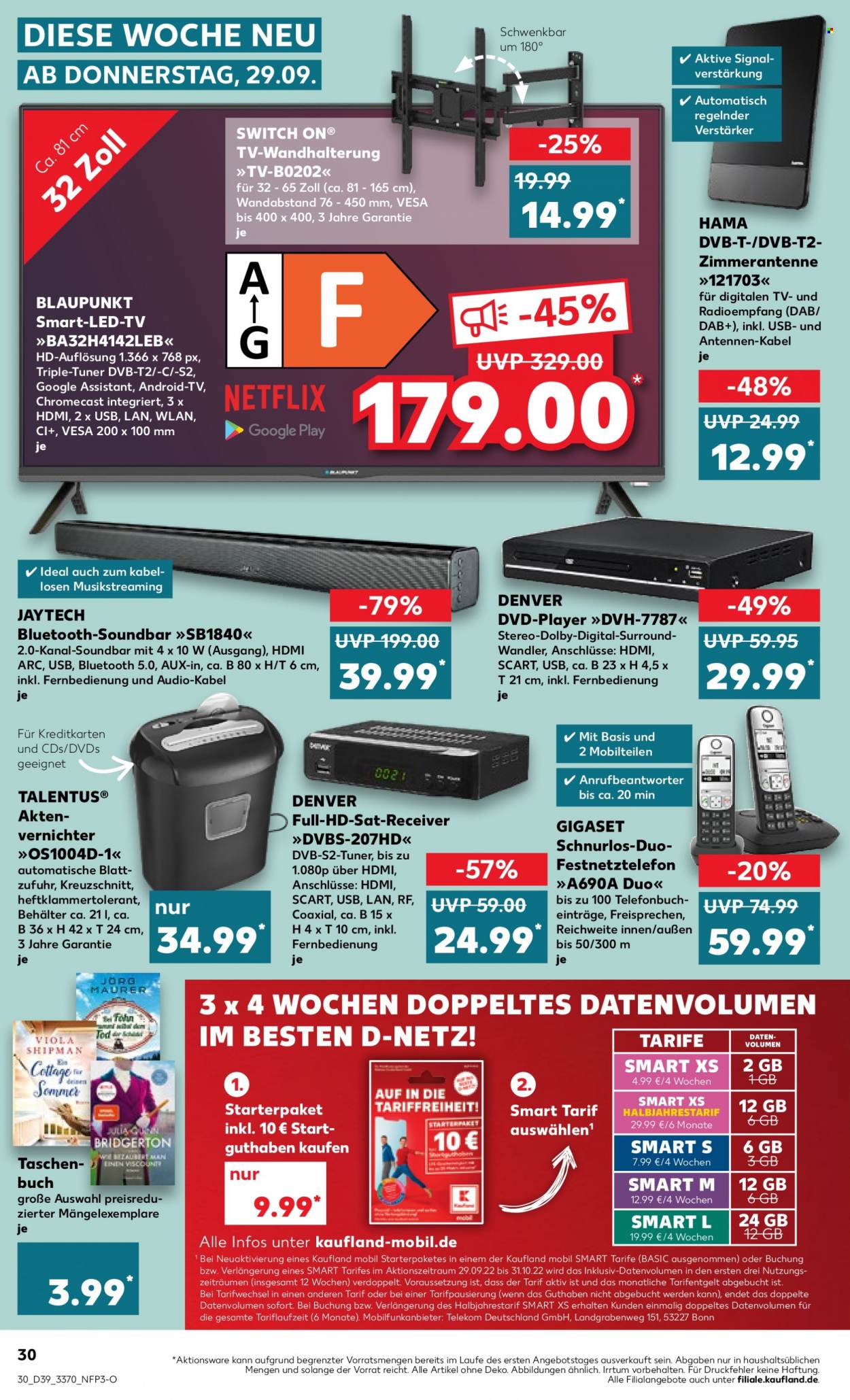Kaufland Prospekte  - 29.09.2022 - 5.10.2022. Seite 30