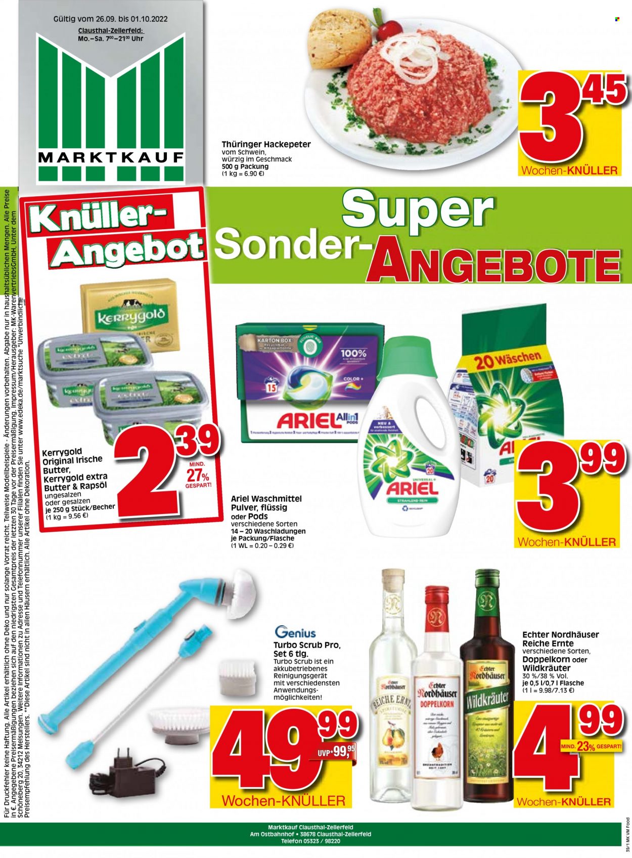 Marktkauf Prospekte  - 26.09.2022 - 2.10.2022. Seite 1