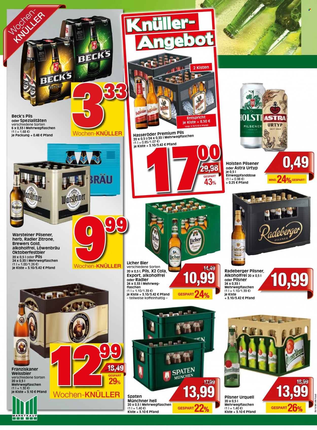 Marktkauf Prospekte  - 26.09.2022 - 2.10.2022. Seite 14
