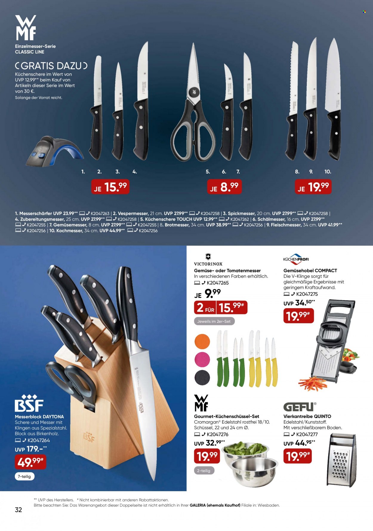 GALERIA Karstadt Kaufhof Prospekte  - 26.09.2022 - 2.10.2022. Seite 32