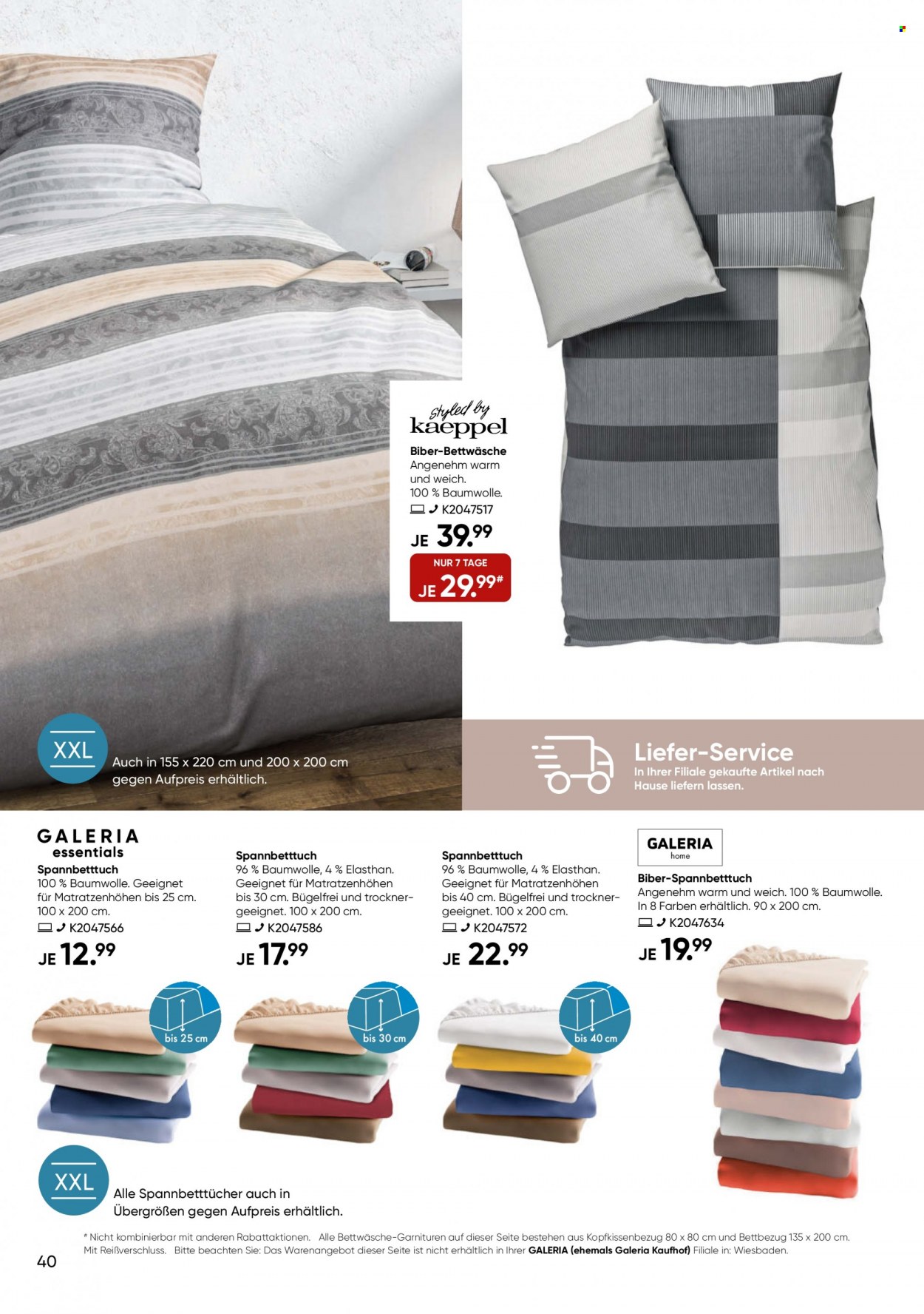 GALERIA Karstadt Kaufhof Prospekte  - 26.09.2022 - 2.10.2022. Seite 40